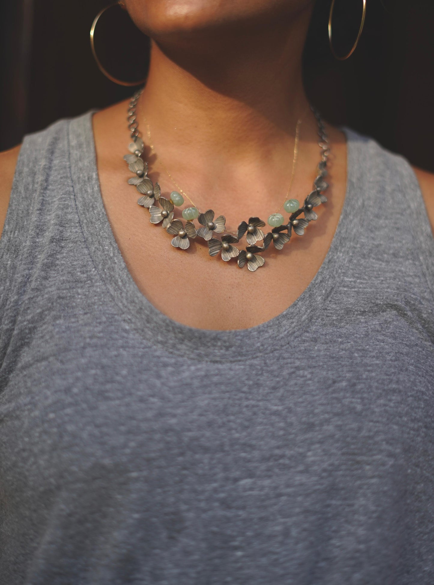 Petite Fleur Statement Necklace