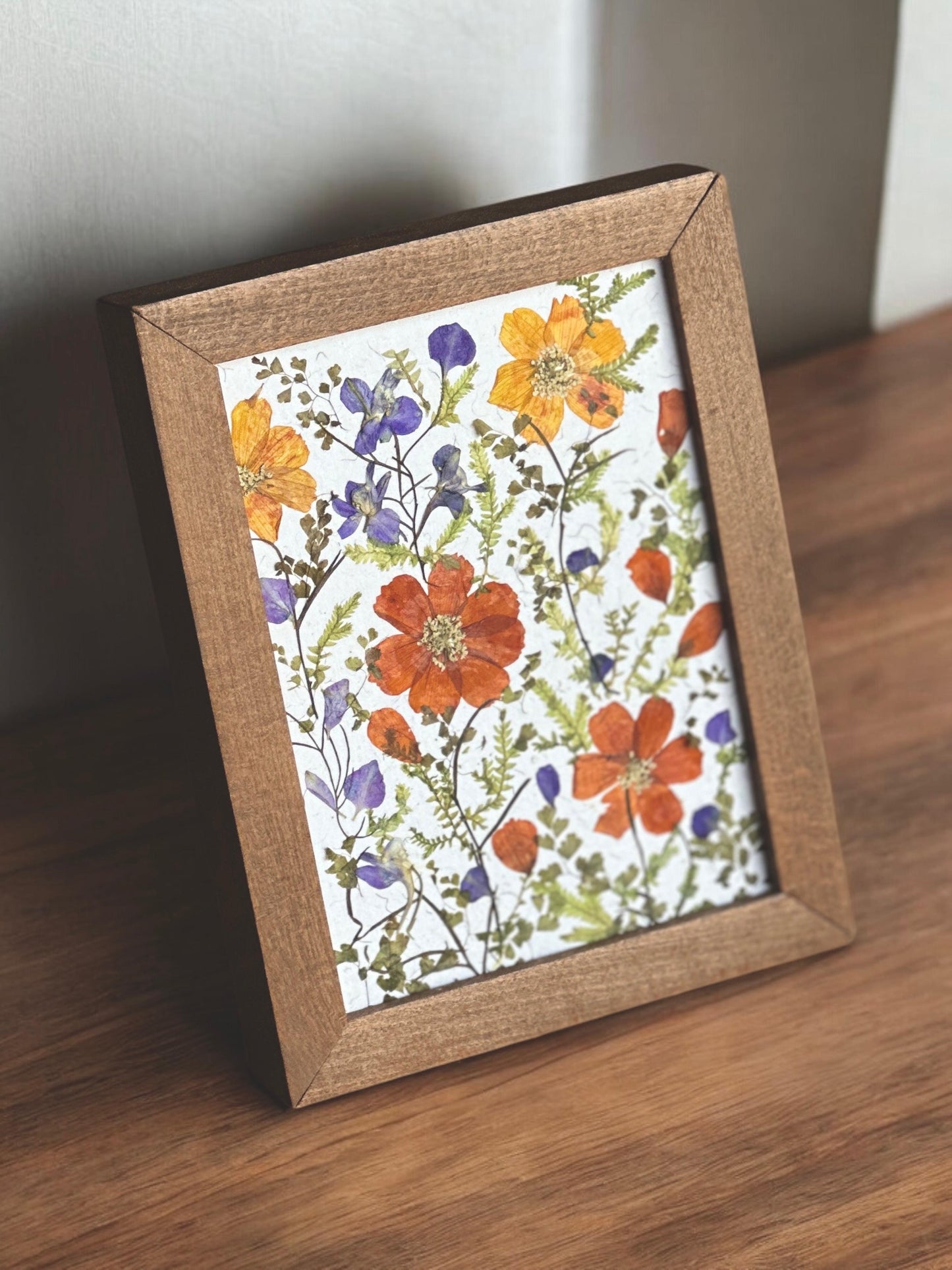 Handmade Paper & Dried Flower Cards