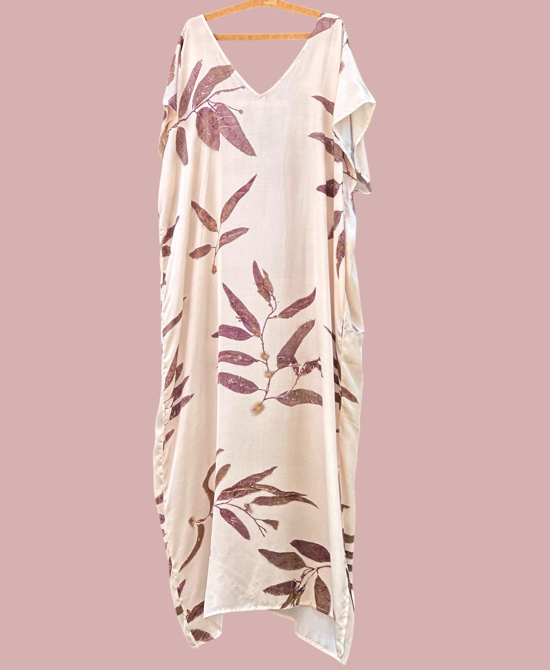 Shola Eco Print Dress