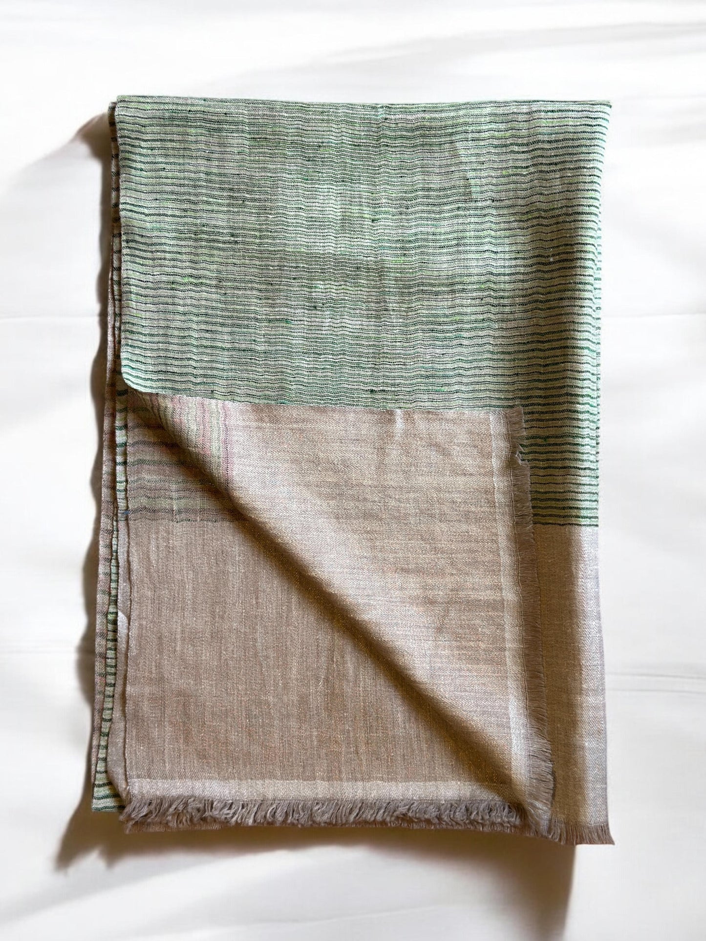 Cashmere Reversible/ Zari Scarf