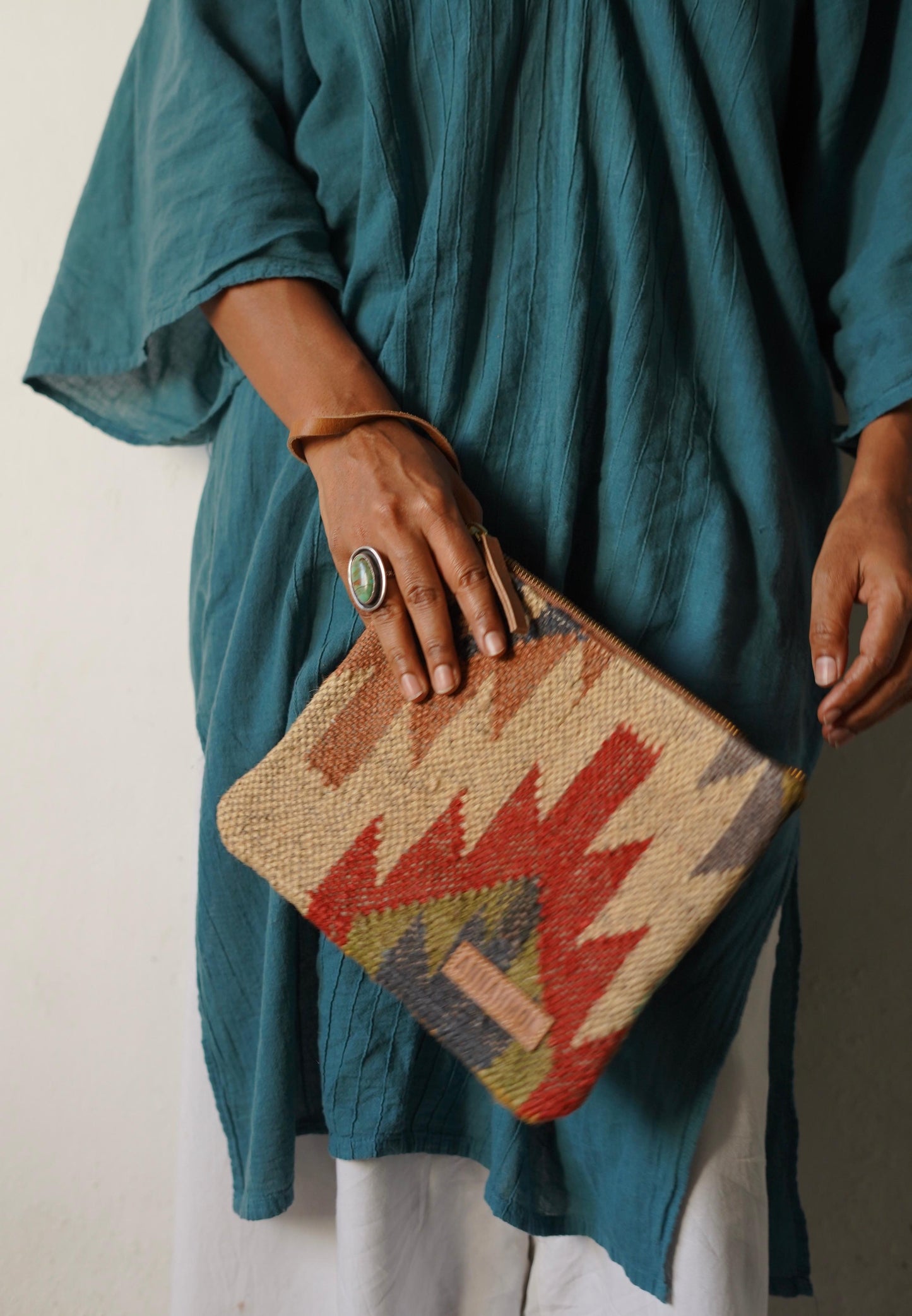 Kilim Clutch/Wristlet