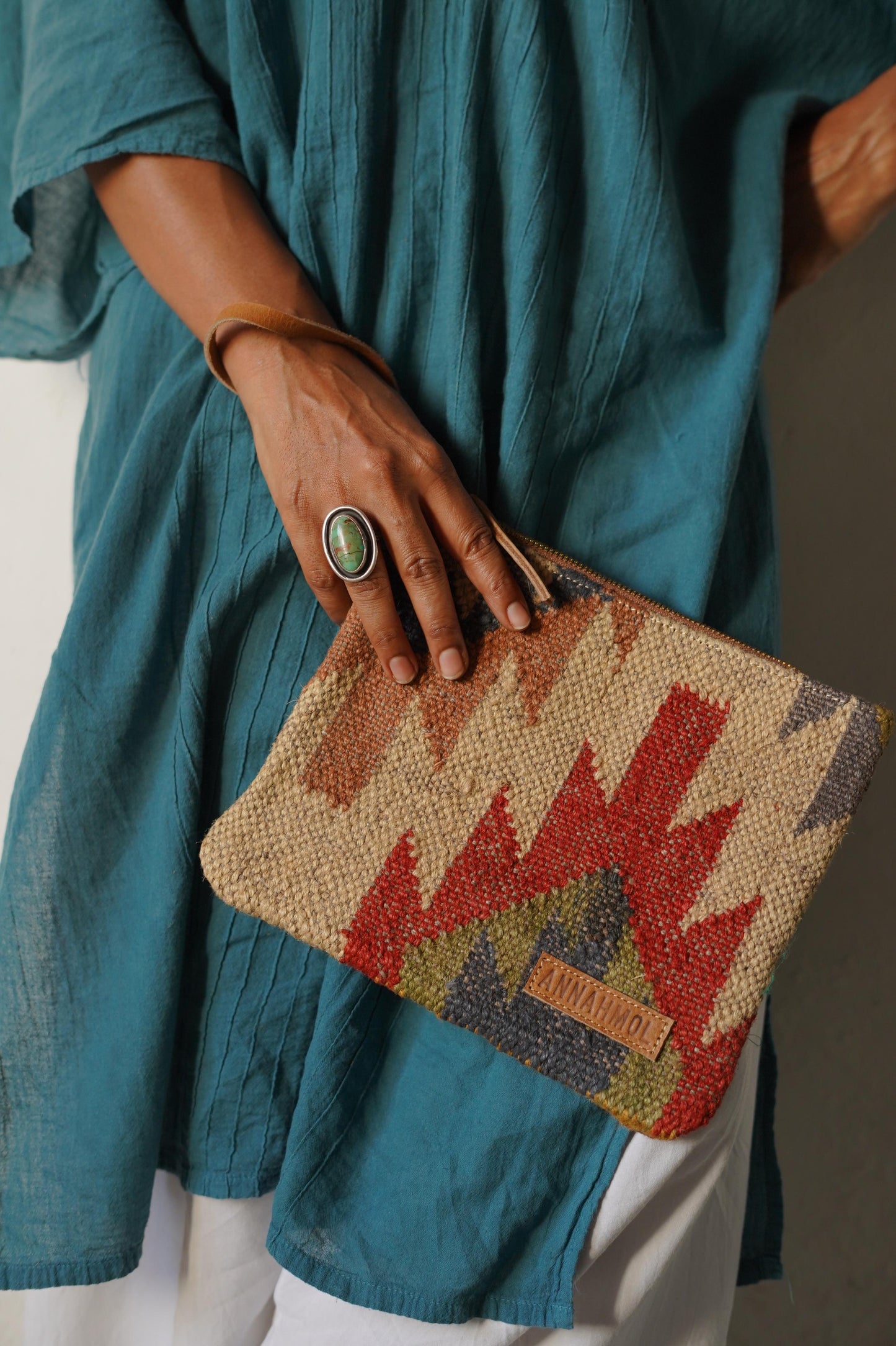 Kilim Clutch/Wristlet