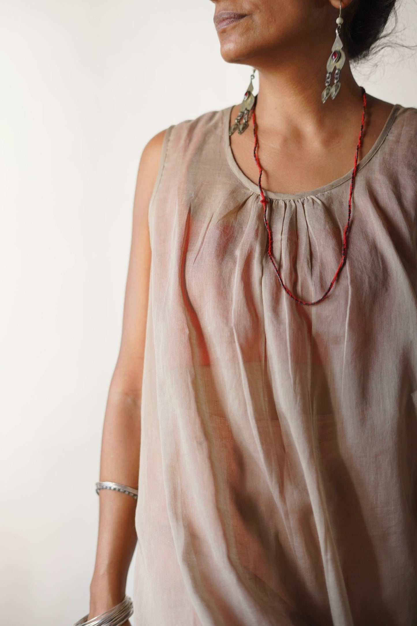 Corfu Sheer Cotton Tunic