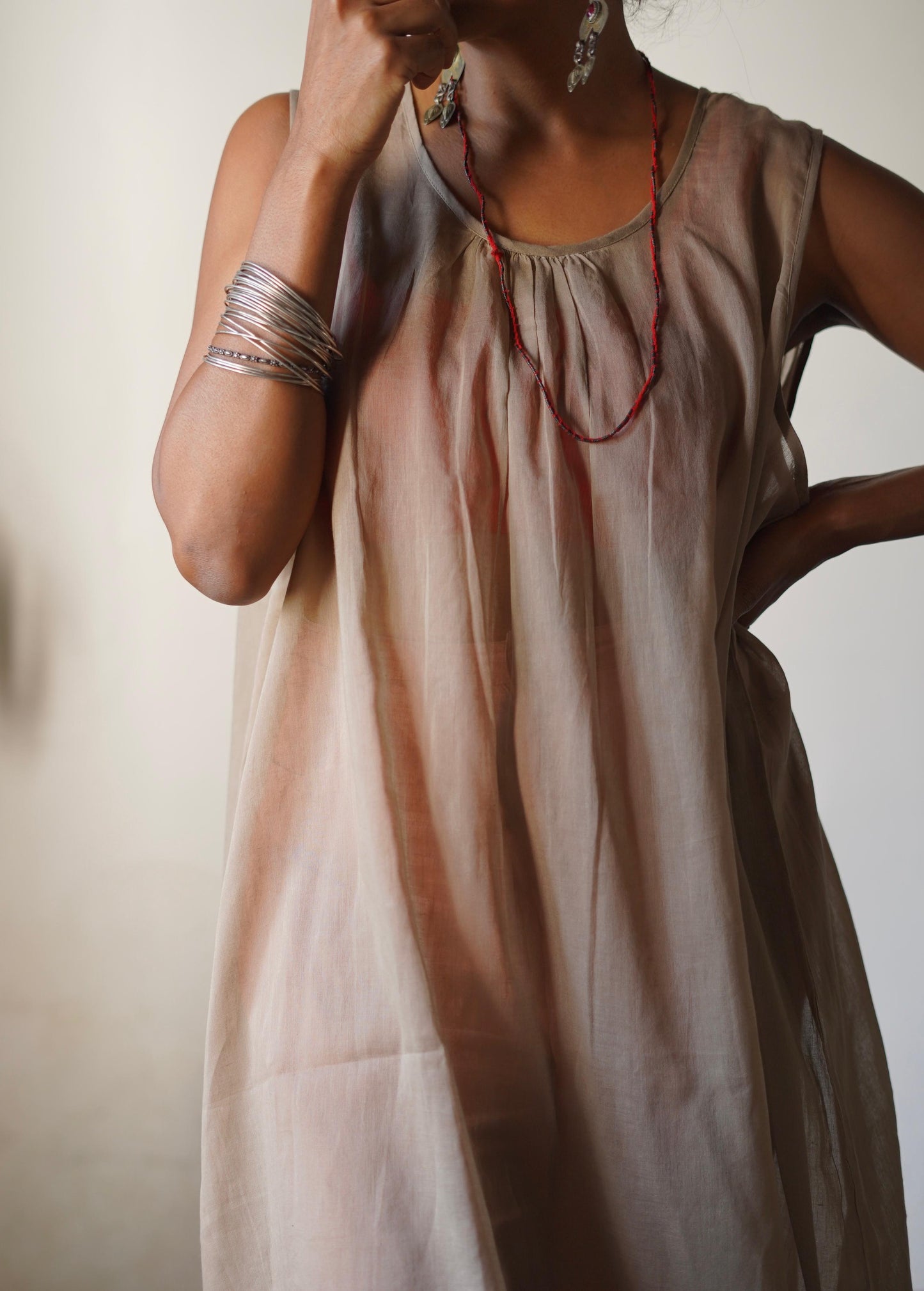 Corfu Sheer Cotton Tunic