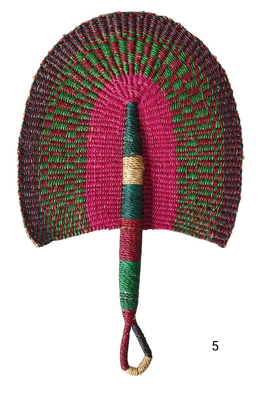 Accra Handwoven Fan/ Wall Decor