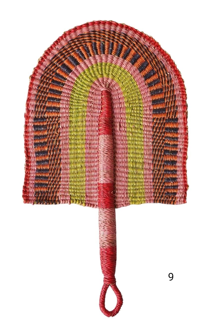 Accra Handwoven Fan/ Wall Decor