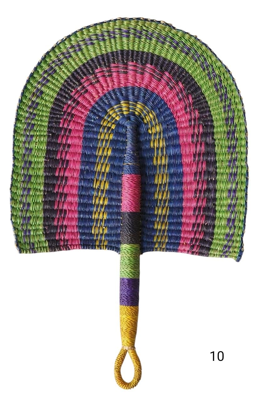 Accra Handwoven Fan/ Wall Decor