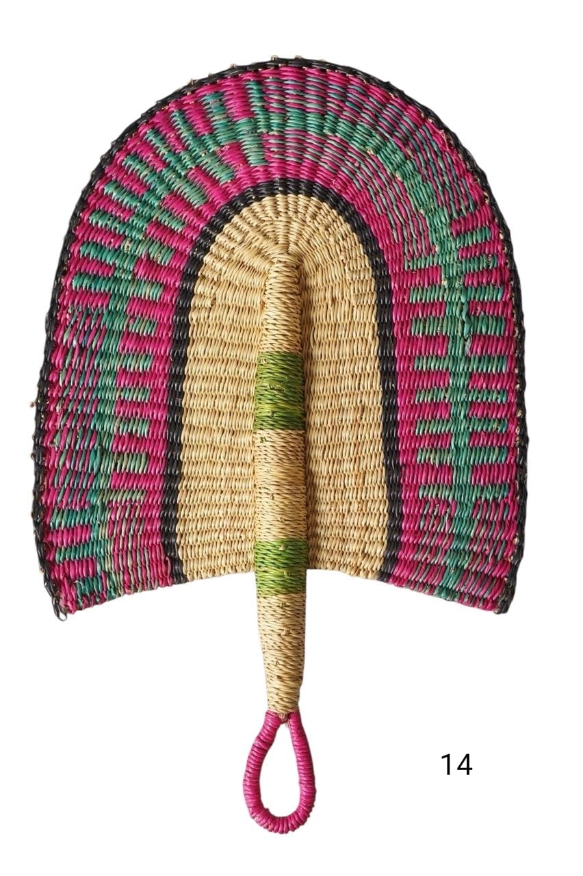 Accra Handwoven Fan/ Wall Decor