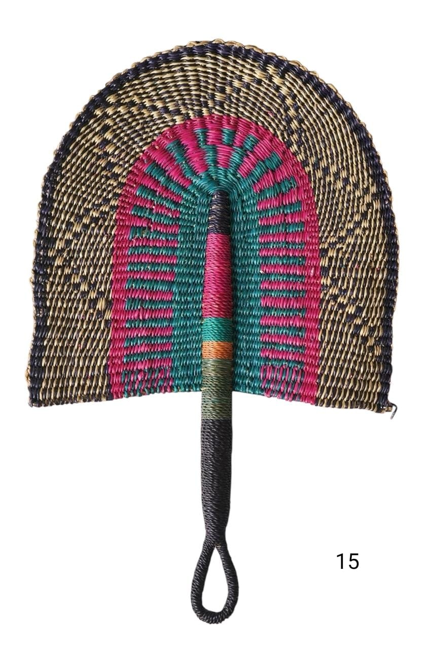 Accra Handwoven Fan/ Wall Decor