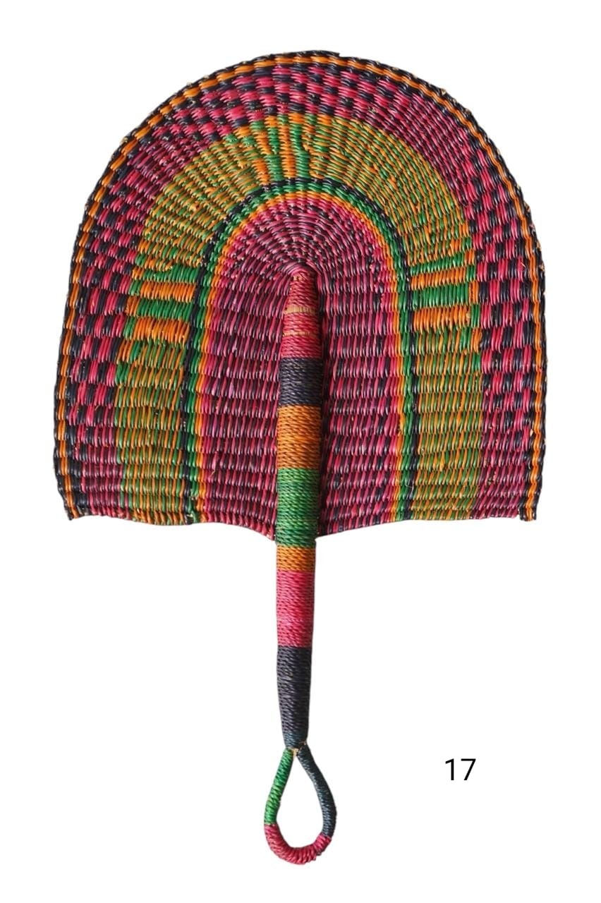 Accra Handwoven Fan/ Wall Decor