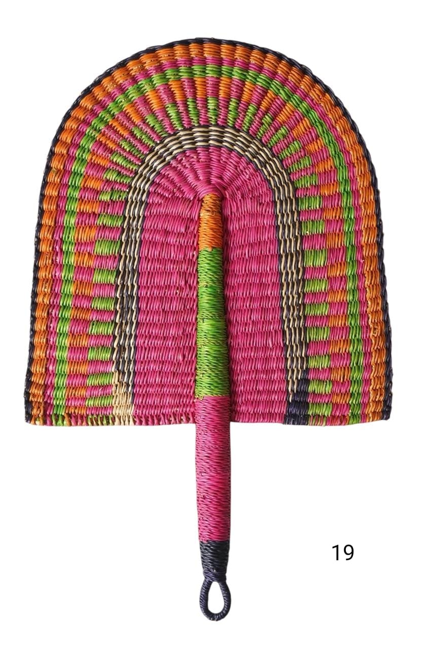 Accra Handwoven Fan/ Wall Decor