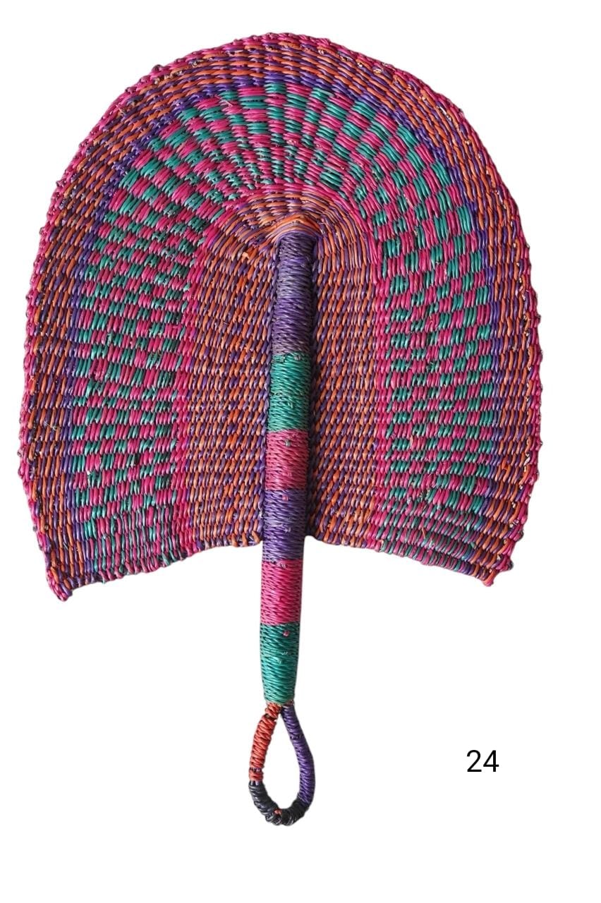 Accra Handwoven Fan/ Wall Decor