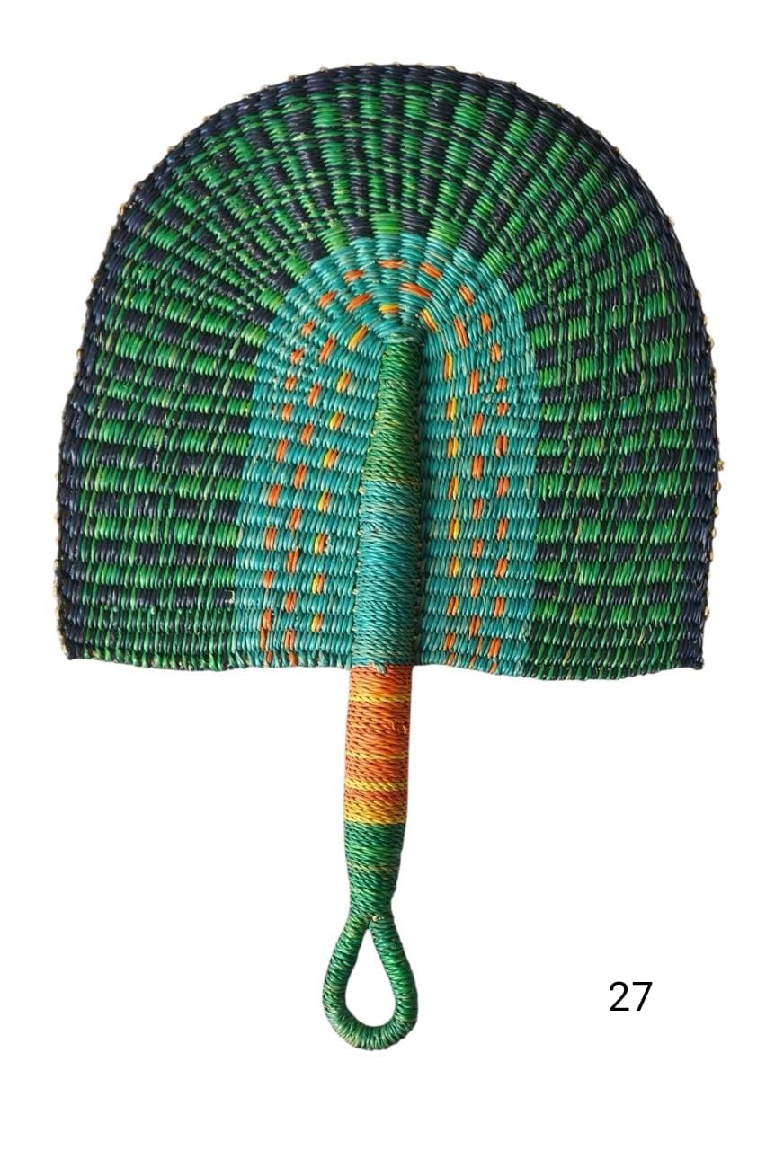 Accra Handwoven Fan/ Wall Decor