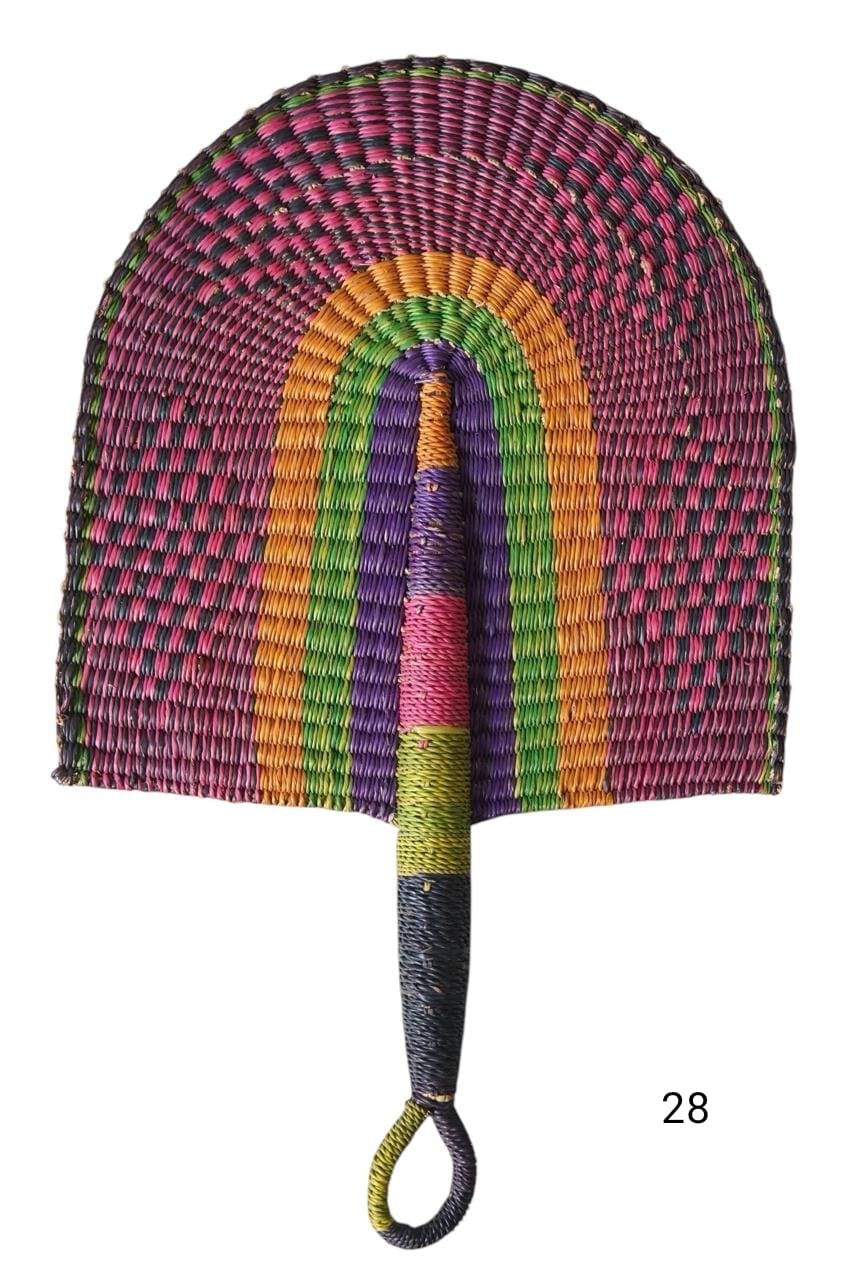 Accra Handwoven Fan/ Wall Decor