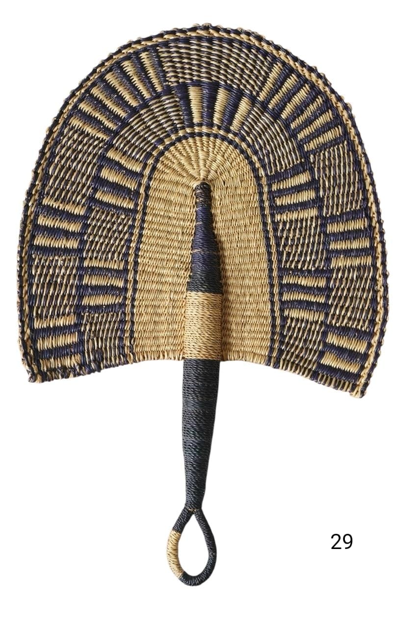 Accra Handwoven Fan/ Wall Decor