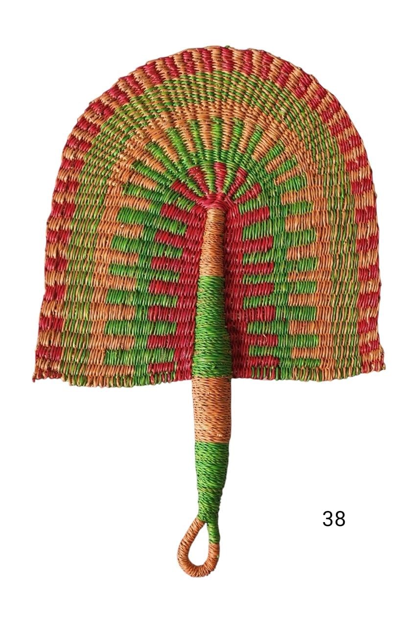 Accra Handwoven Fan/ Wall Decor