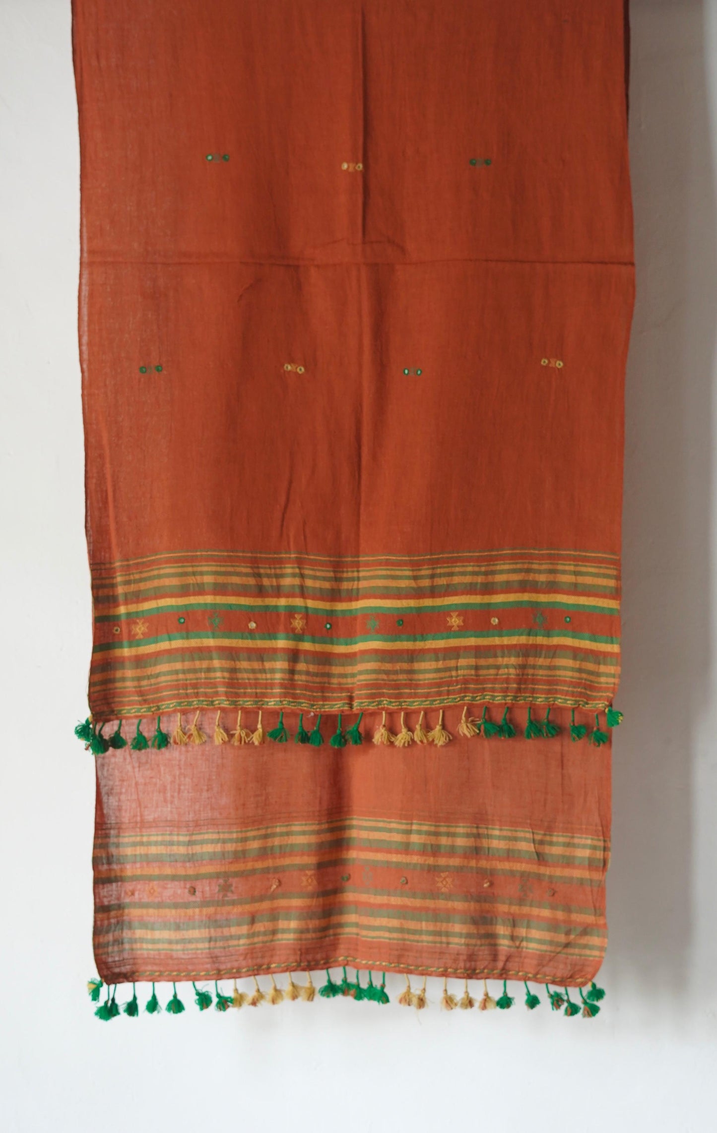 Sarli Indigenous Cotton/ Natural Dyed Shawl