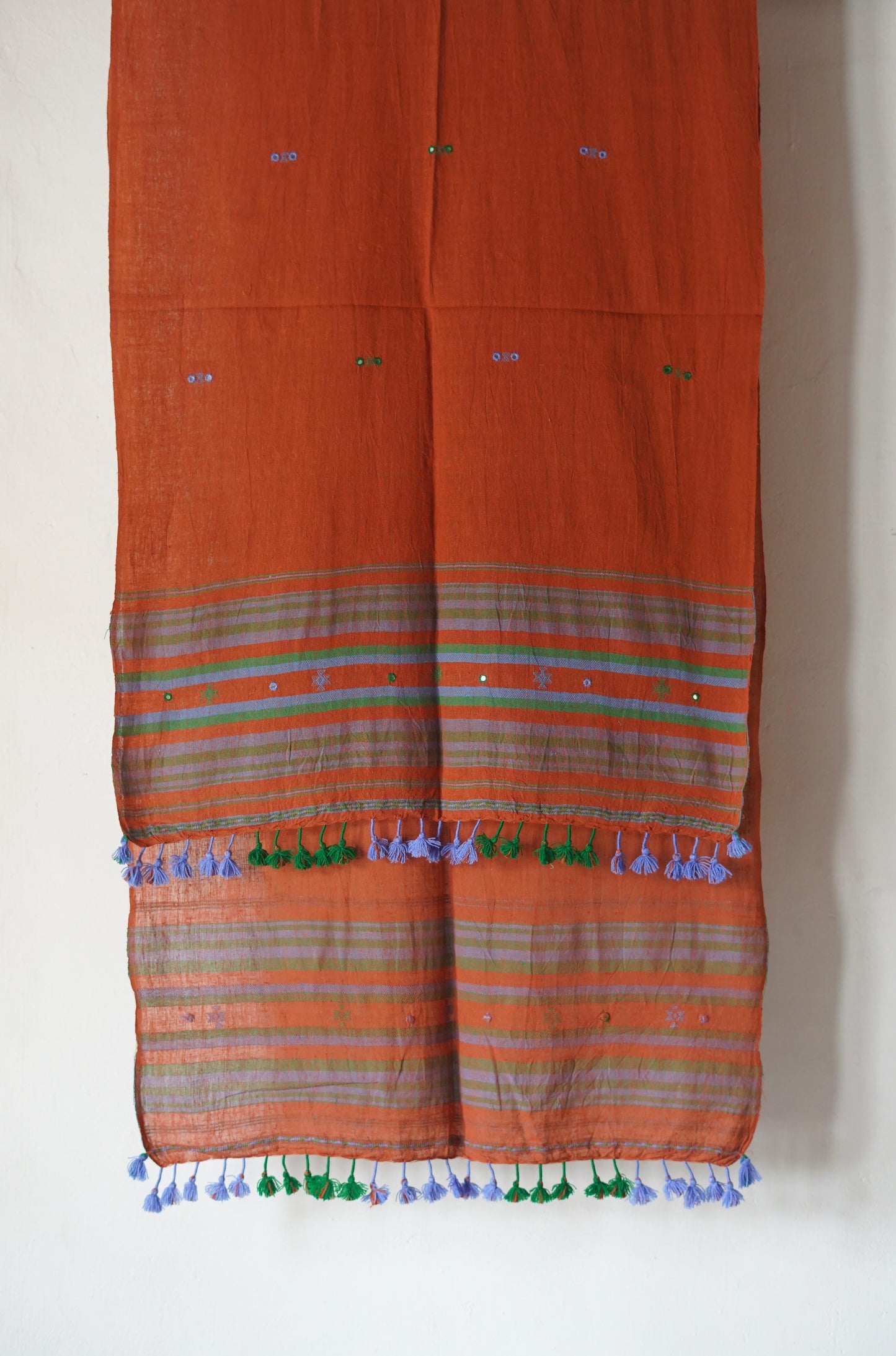 Sarli Indigenous Cotton/ Natural Dyed Shawl