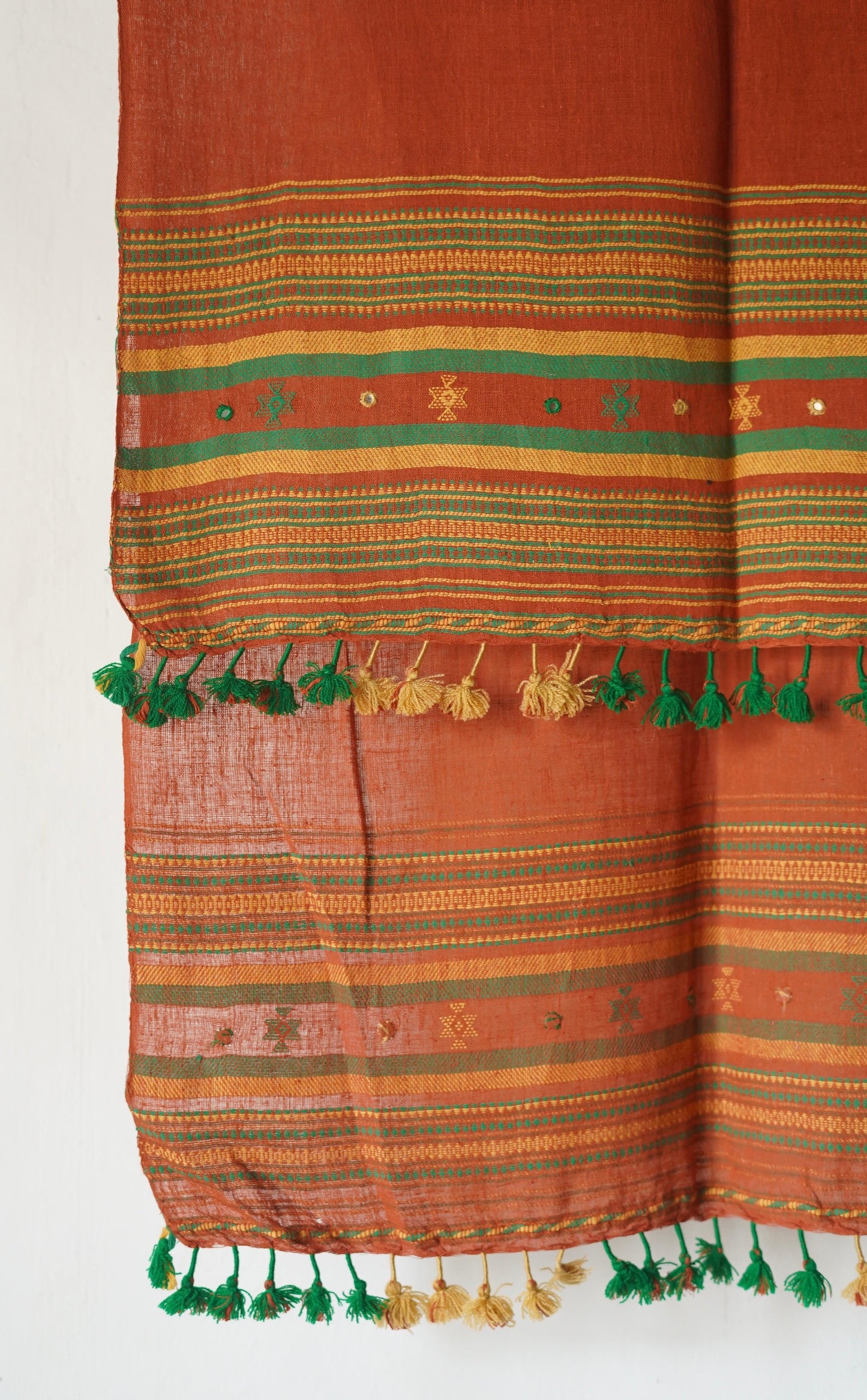 Sarli Indigenous Cotton/ Natural Dyed Shawl