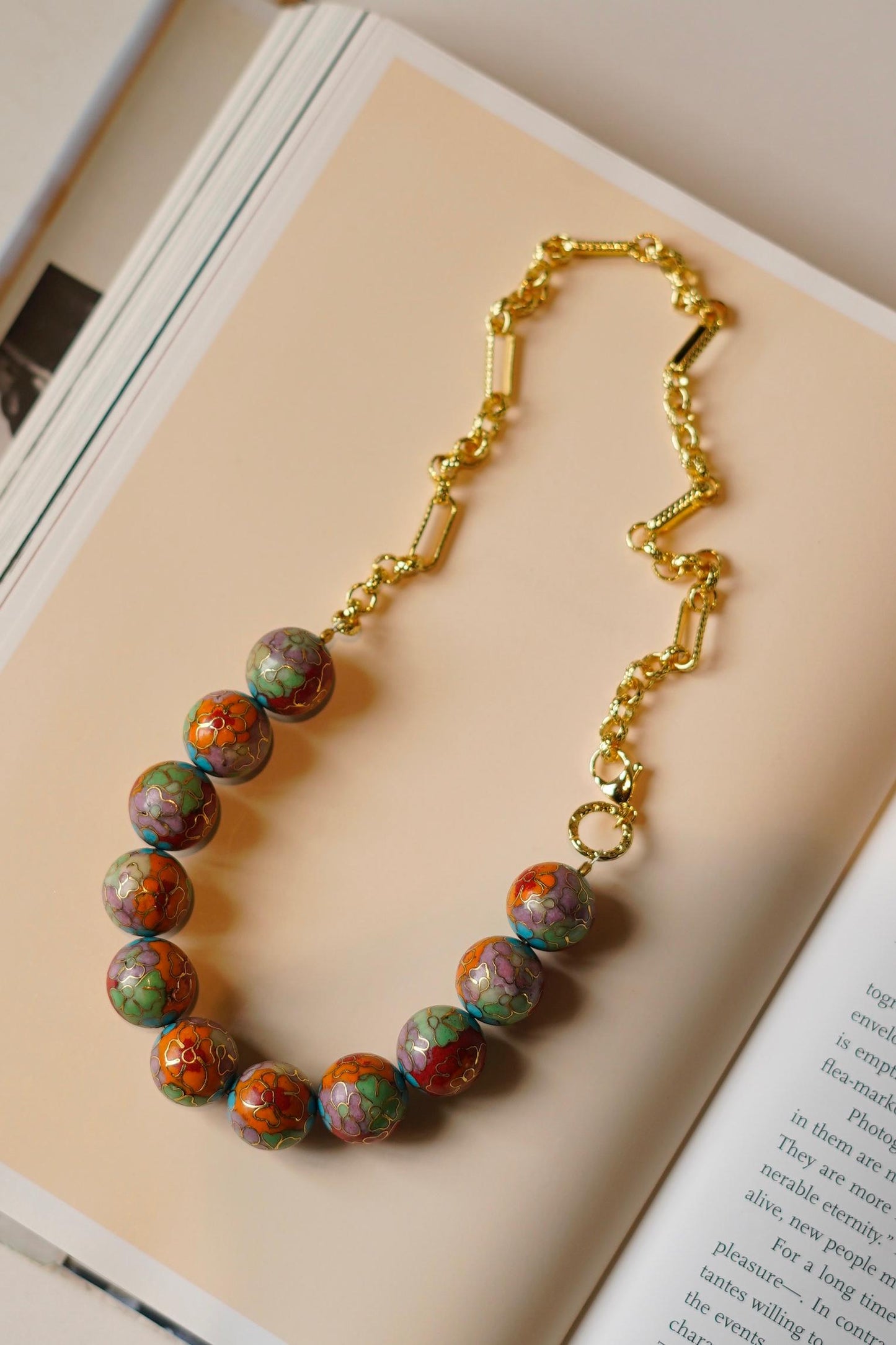 The Cloisonné Heirloom Necklace” 2