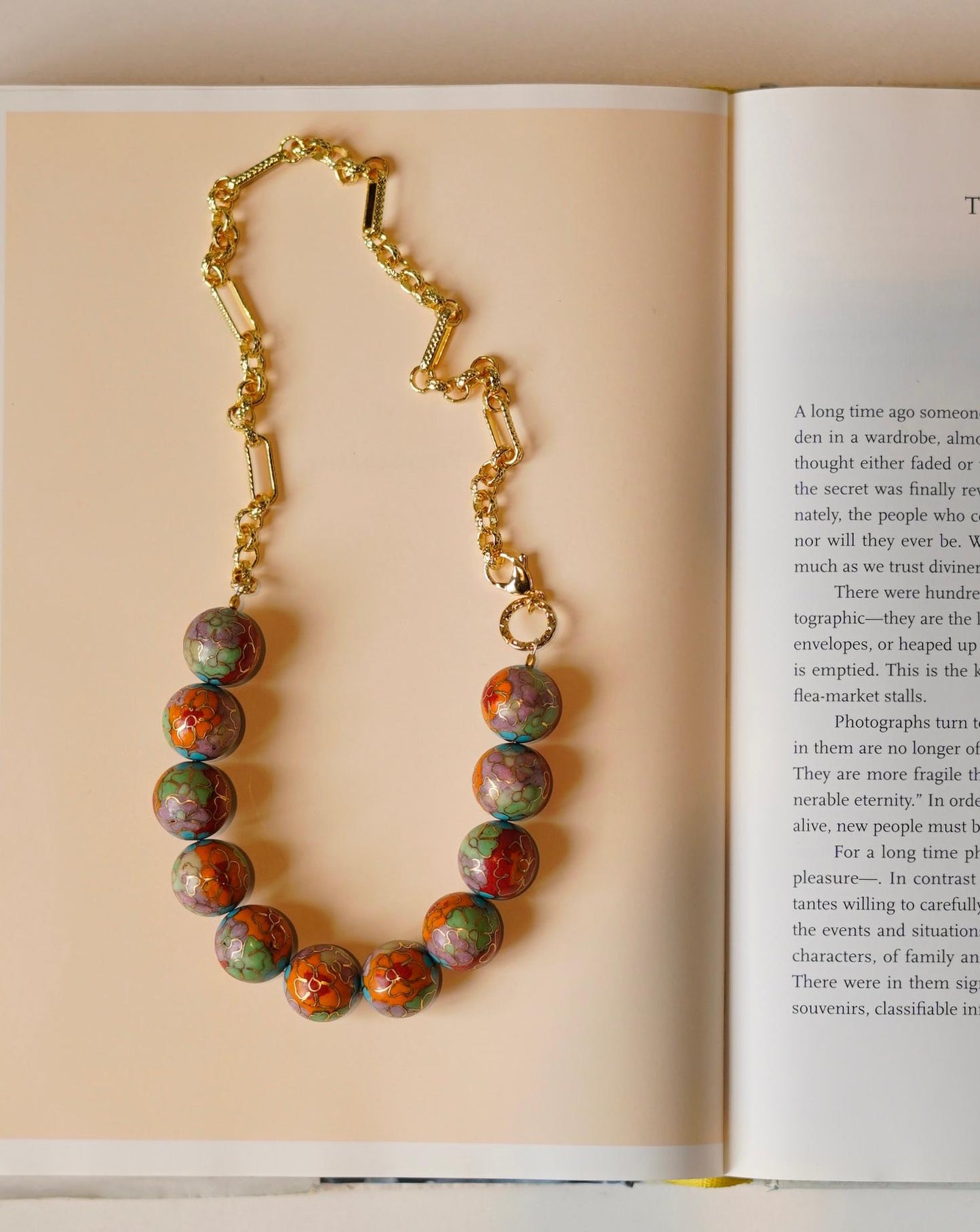 The Cloisonné Heirloom Necklace” 2