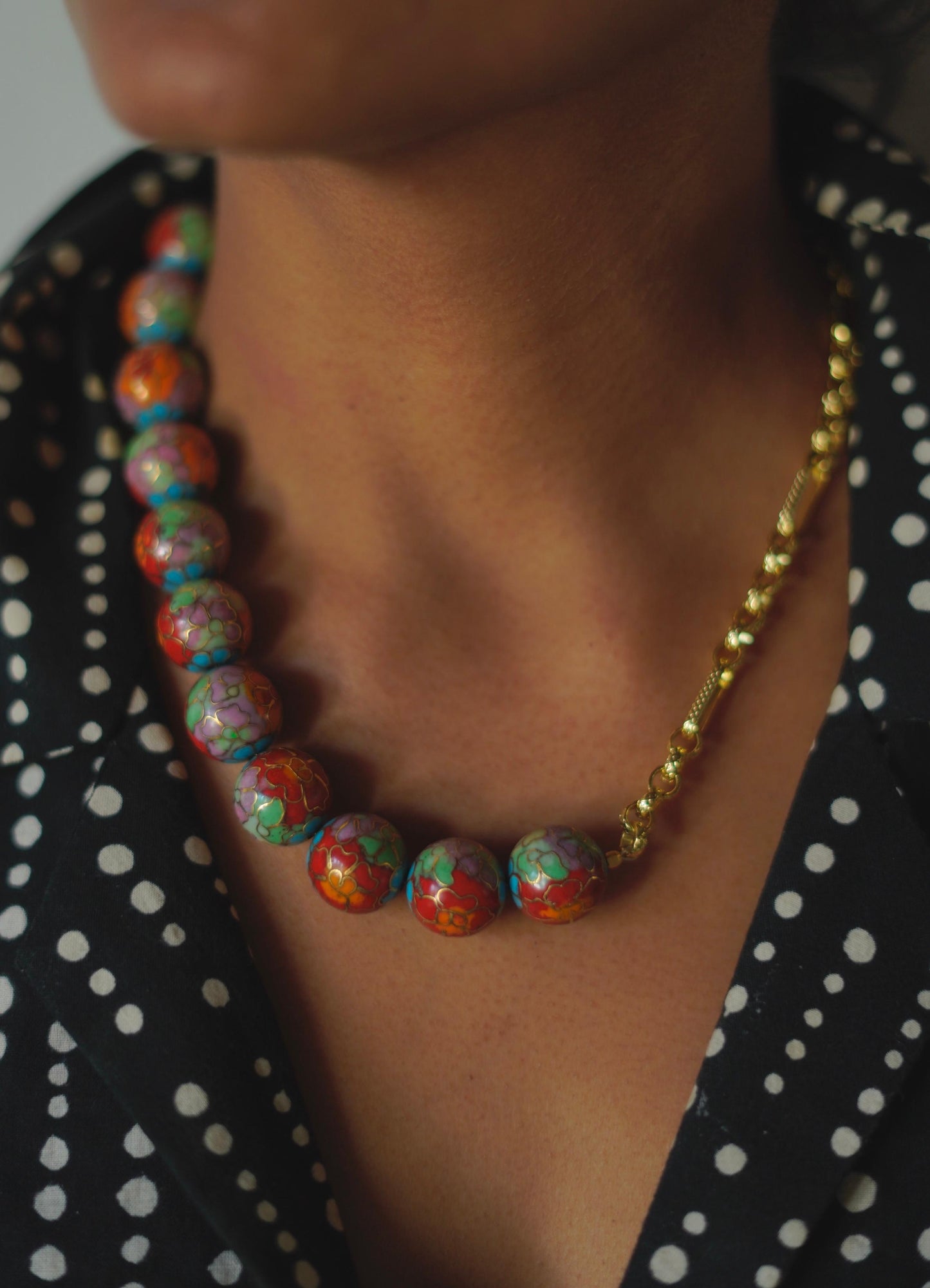 The Cloisonné Heirloom Necklace” 2