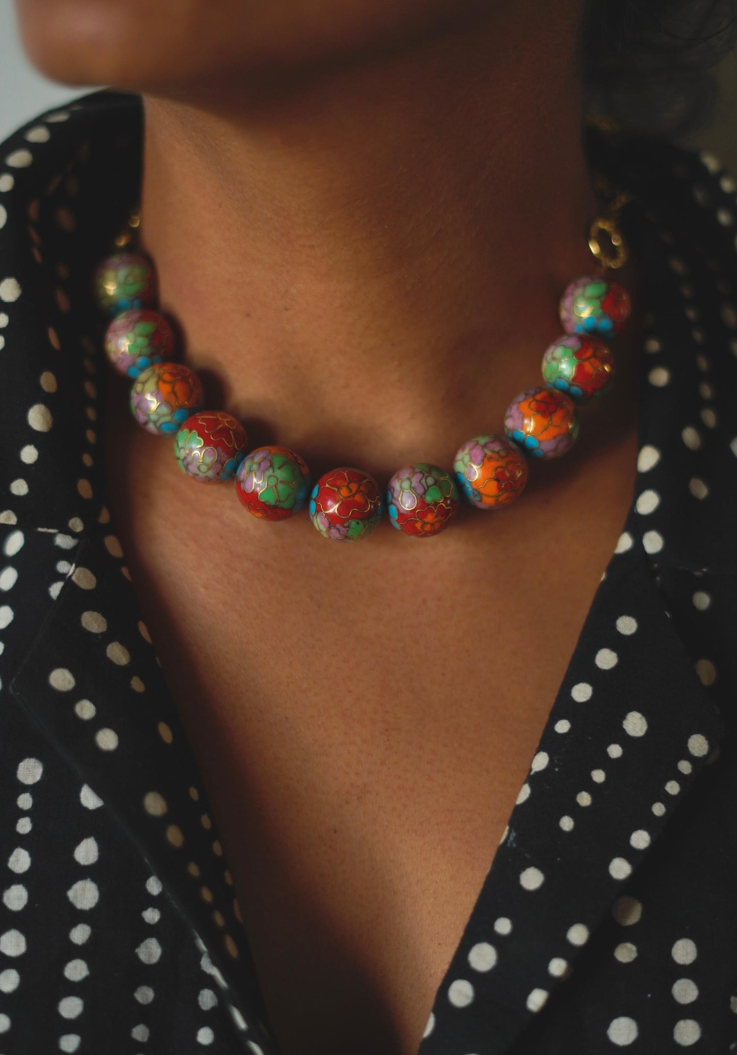 The Cloisonné Heirloom Necklace” 2