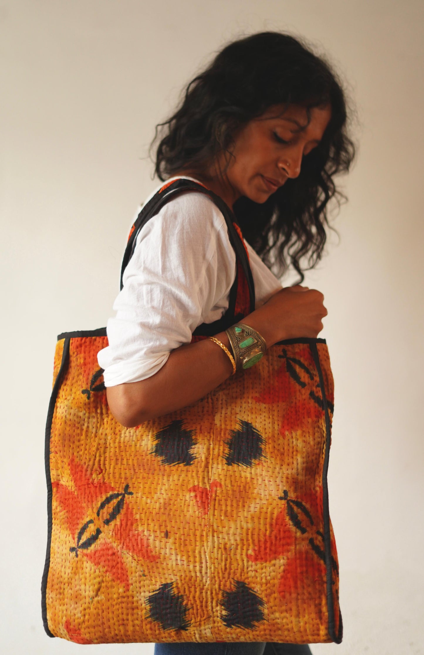 Comilla Vintage Kantha Tote
