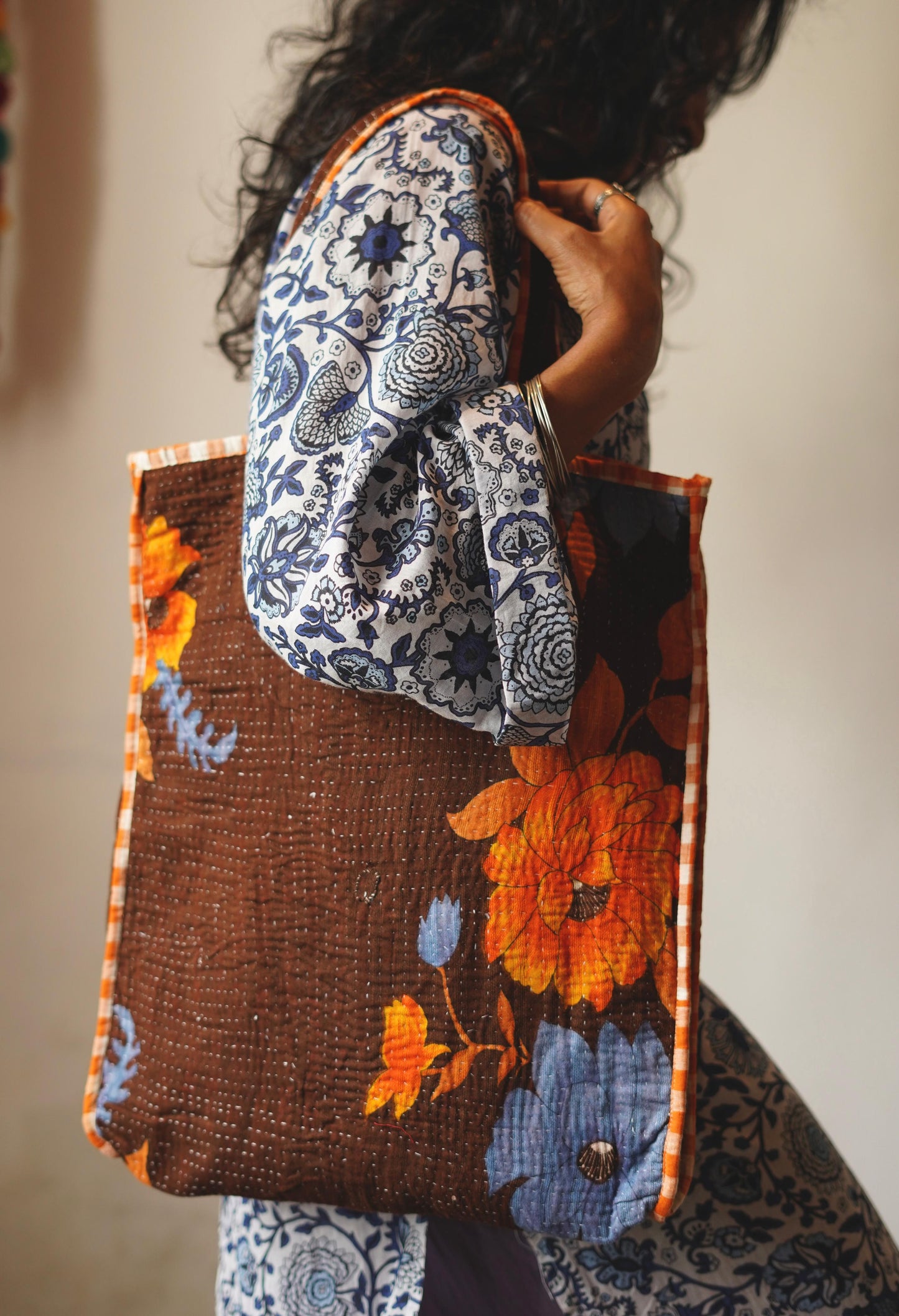 Comilla Vintage Kantha Tote
