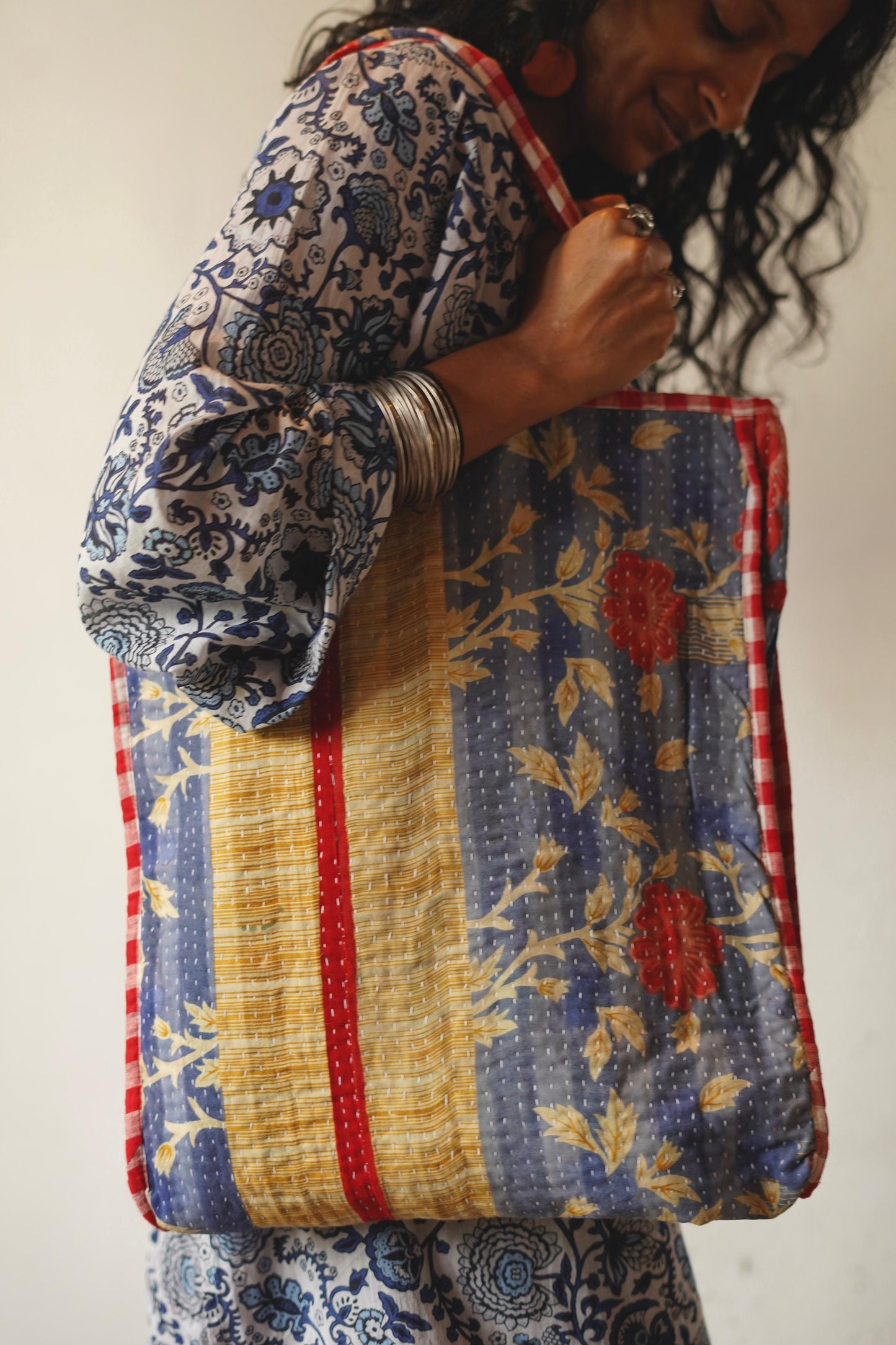 Comilla Vintage Kantha Tote