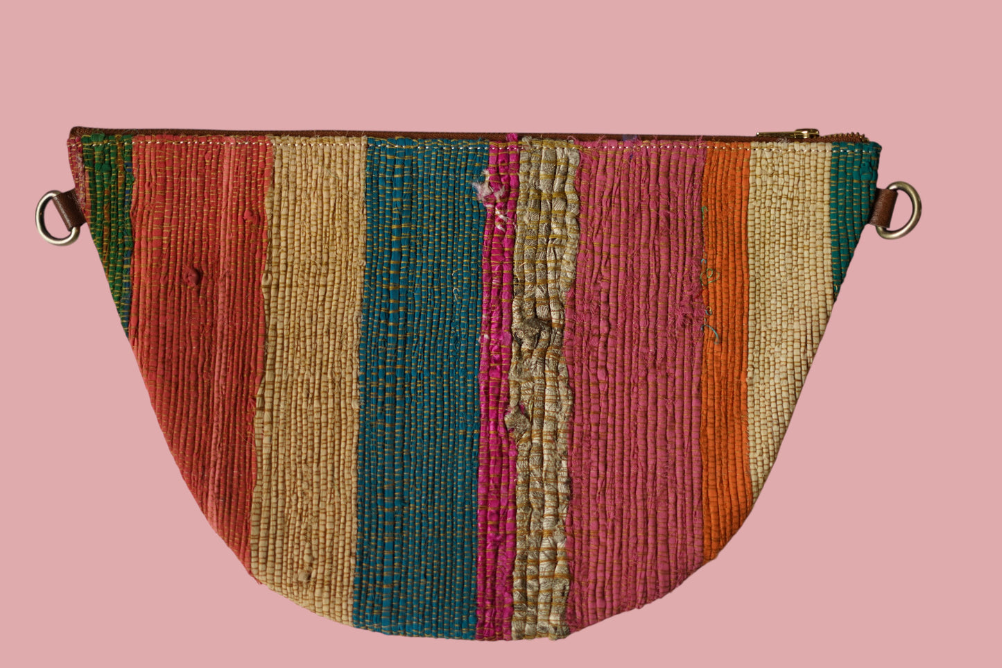 Aanya Hand-Woven Upcycled Crossbody/Fanny Pack