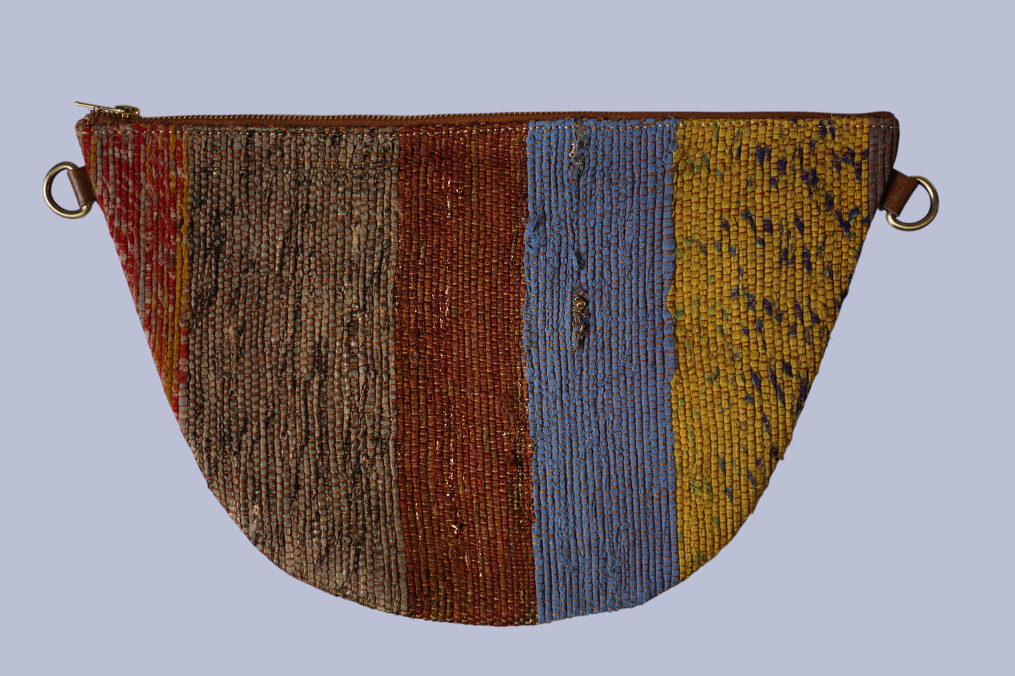 Aanya Hand-Woven Upcycled Crossbody/Fanny Pack