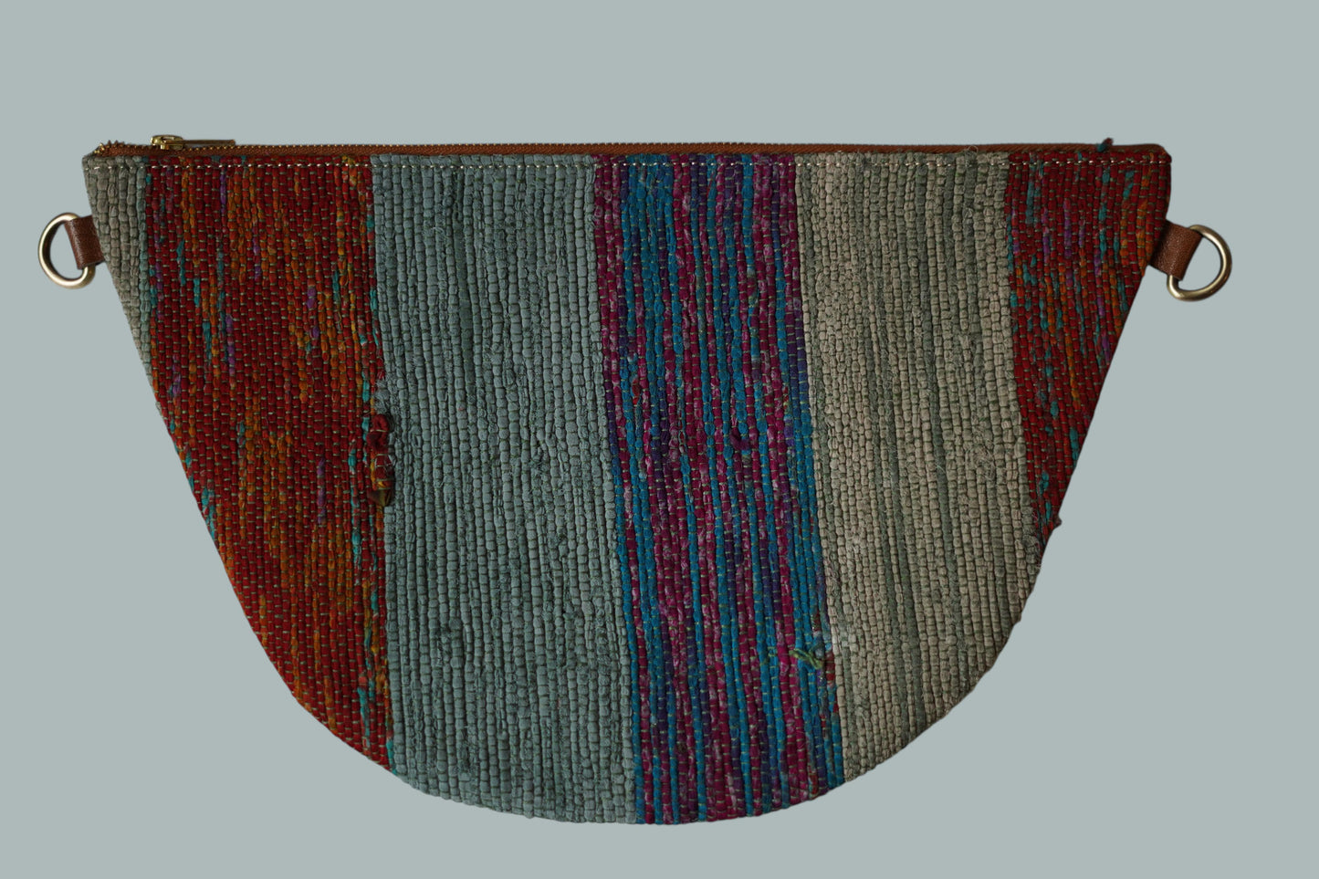 Aanya Hand-Woven Upcycled Crossbody/Fanny Pack