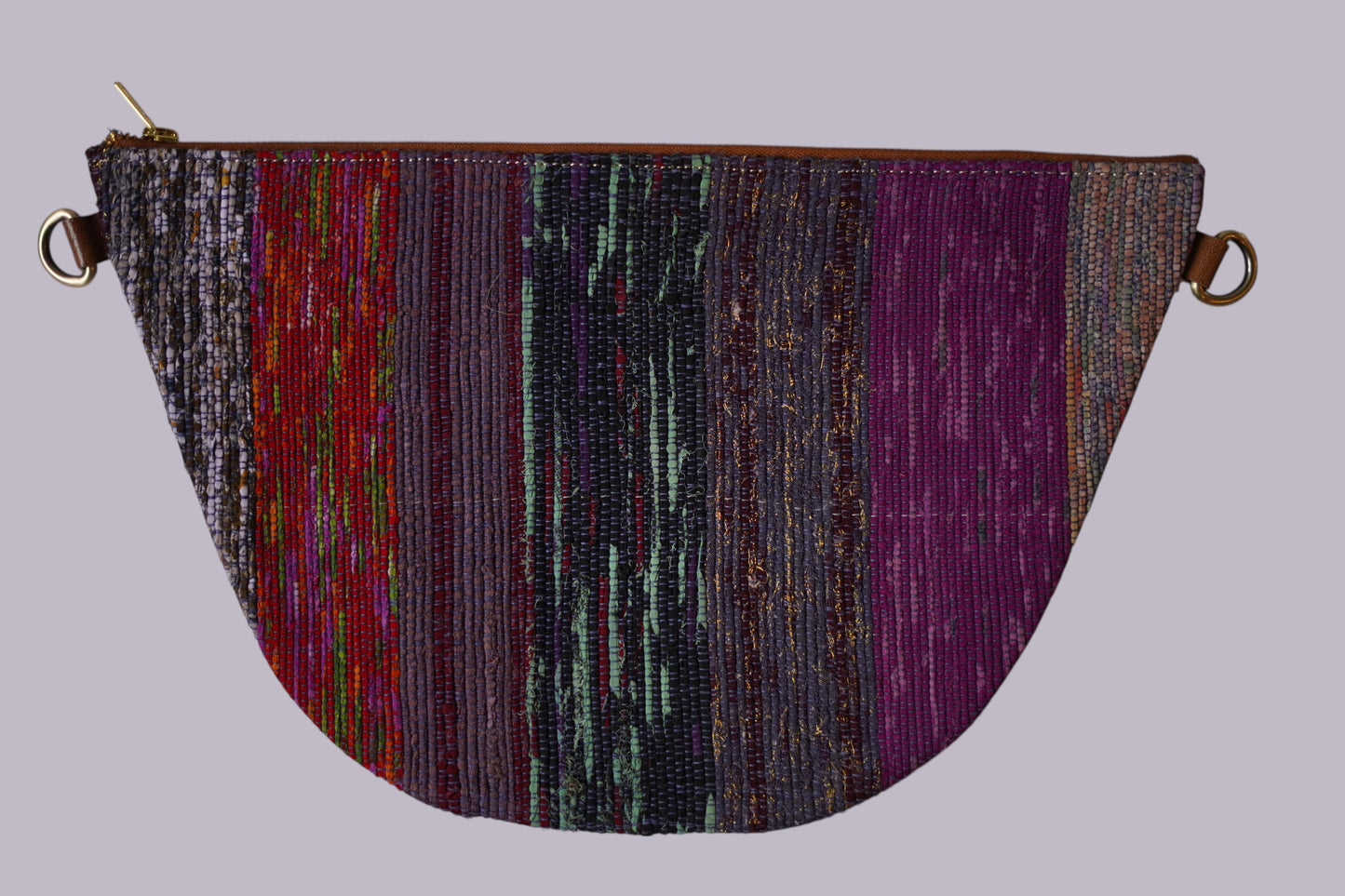Aanya Hand-Woven Upcycled Crossbody/Fanny Pack