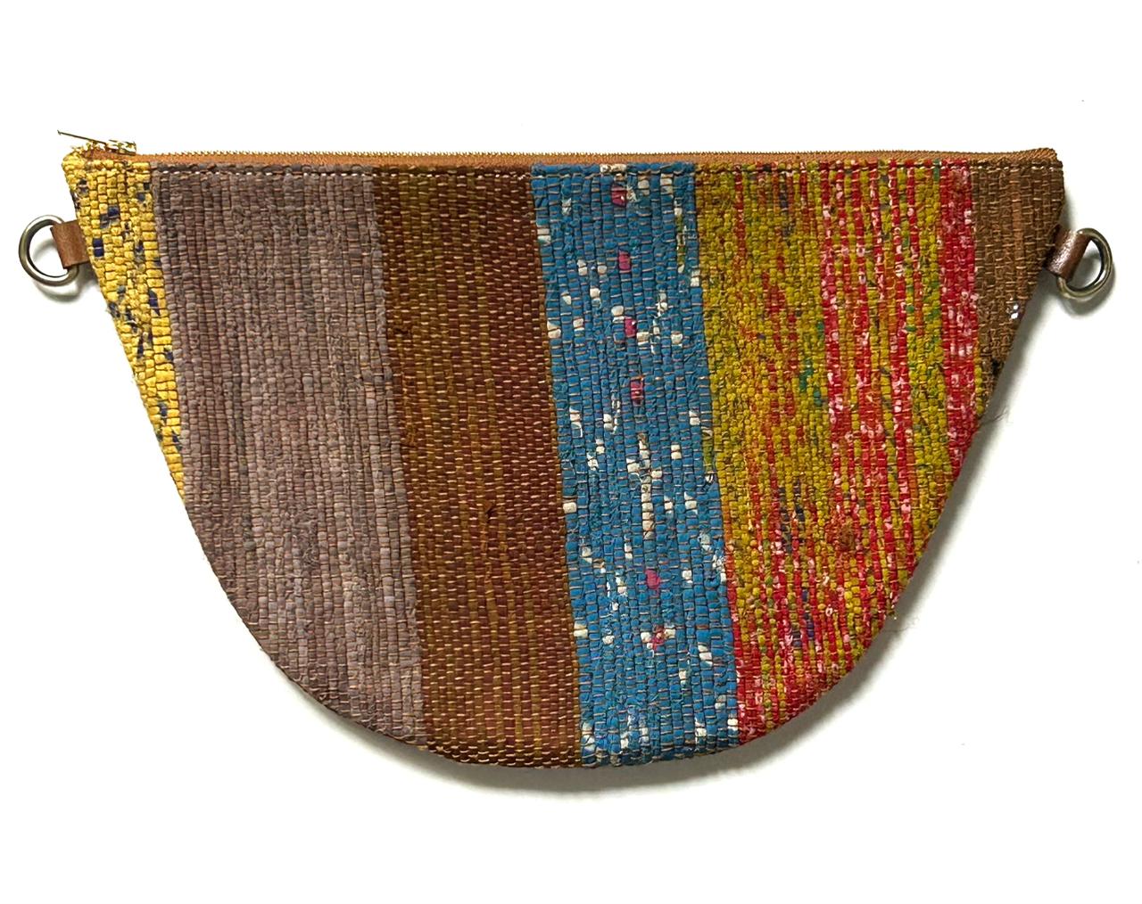 Aanya Hand-Woven Upcycled Crossbody/Fanny Pack