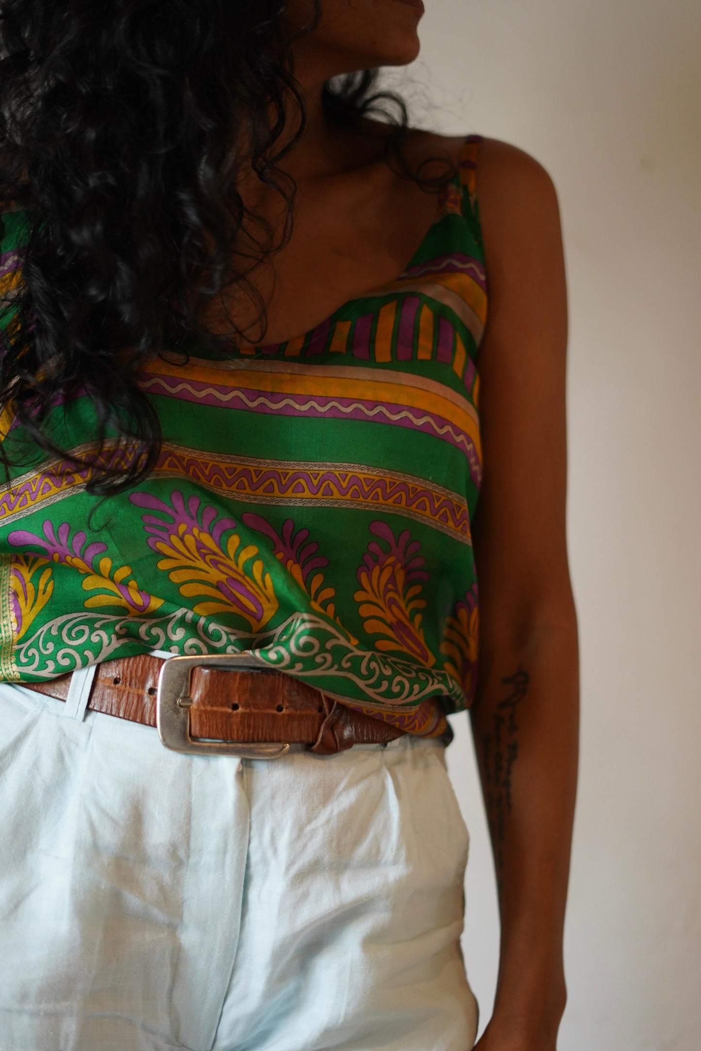 Farah : One-of-a-Kind Vintage Silk Camisole