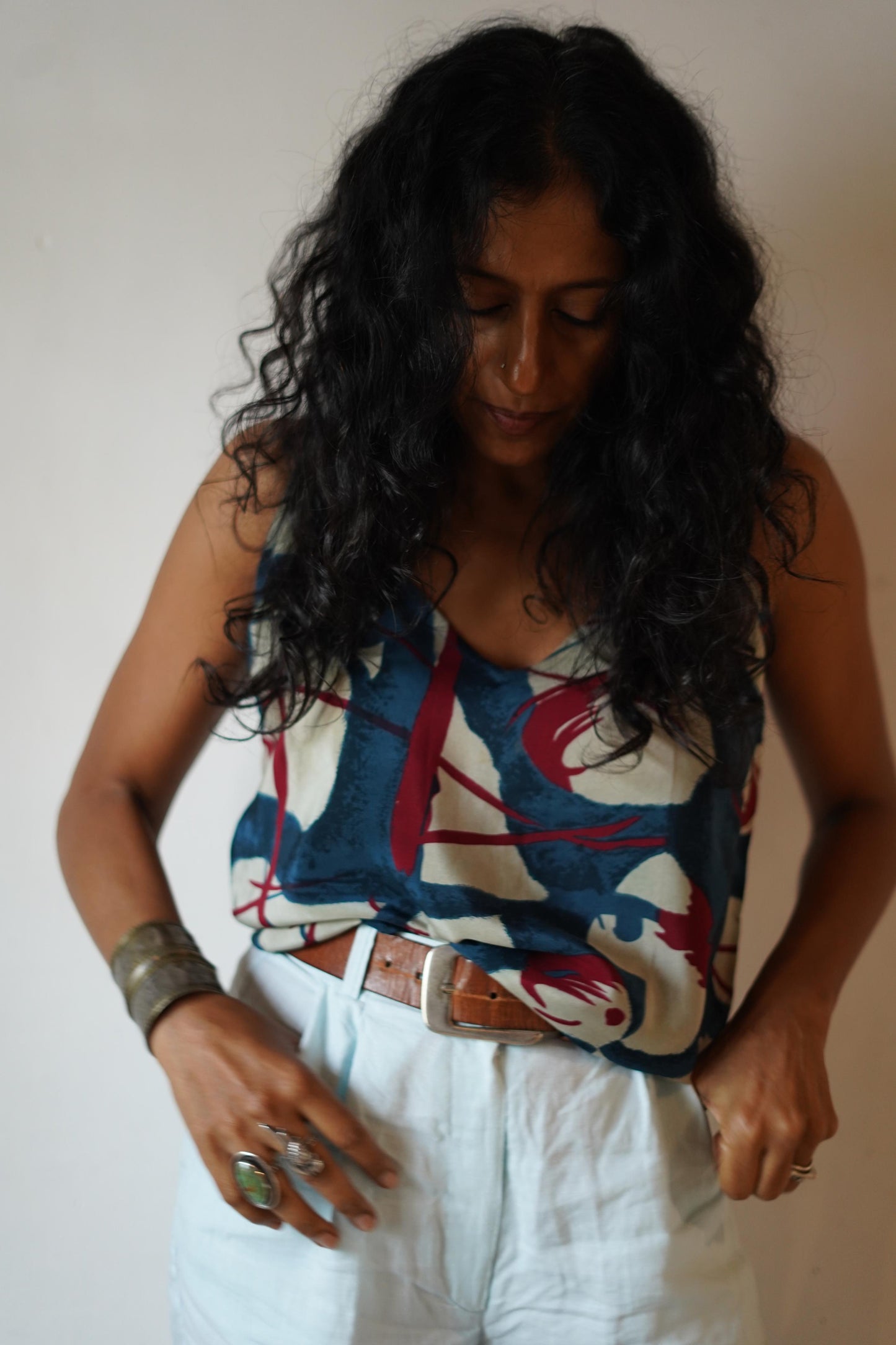 Farah : One-of-a-Kind Vintage Silk Camisole