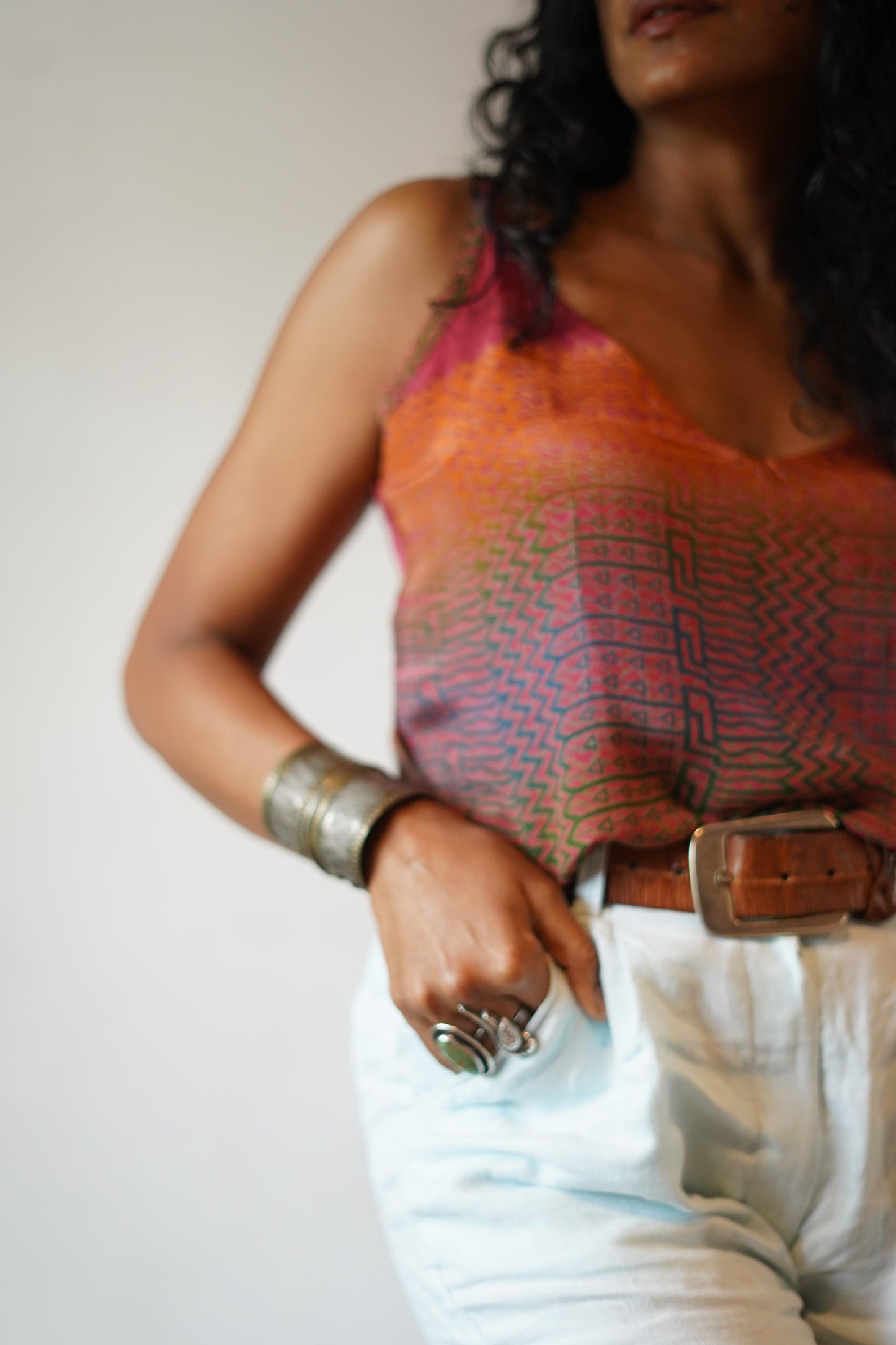 Farah : One-of-a-Kind Vintage Silk Camisole