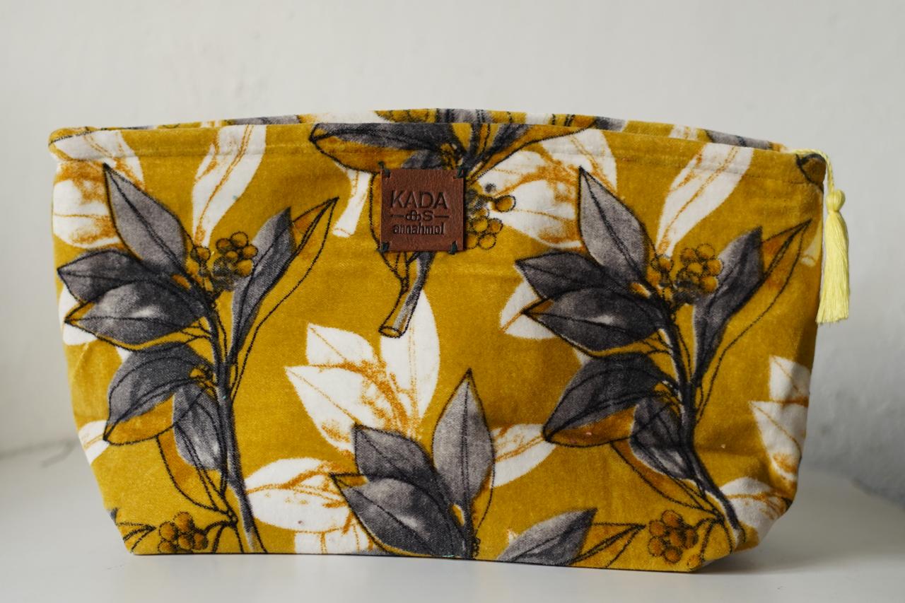 Vana Velvet Cosmetic Bag