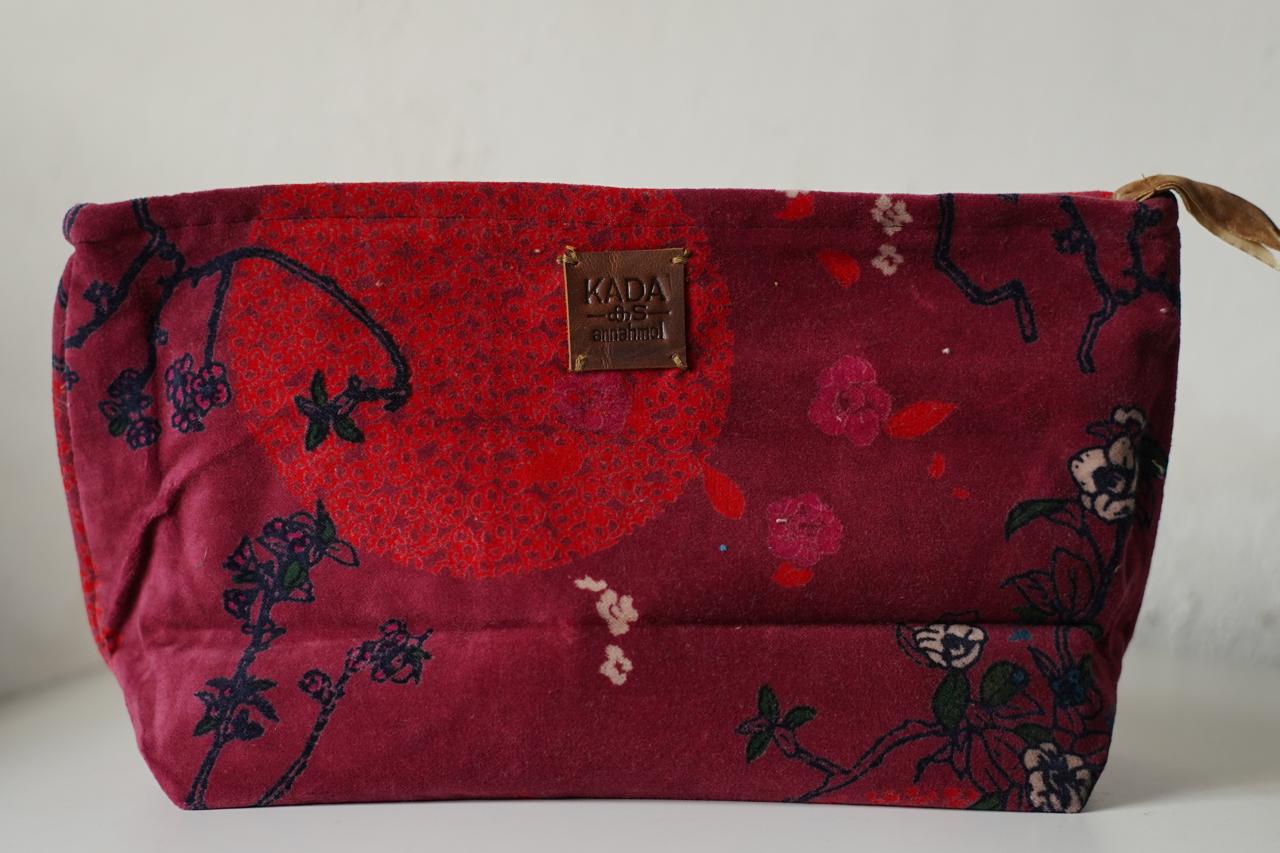 Vana Velvet Cosmetic Bag