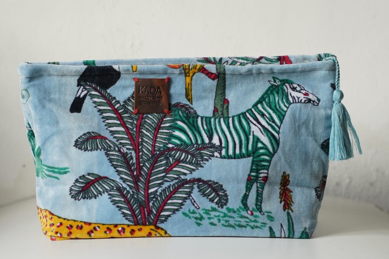 Vana Velvet Cosmetic Bag