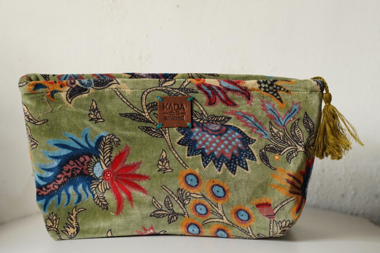 Vana Velvet Cosmetic Bag