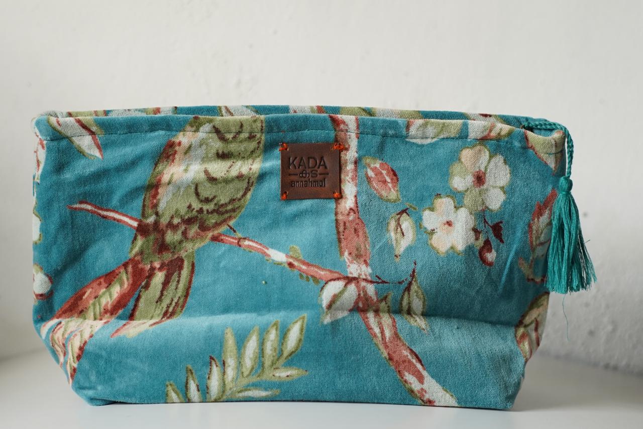 Vana Velvet Cosmetic Bag