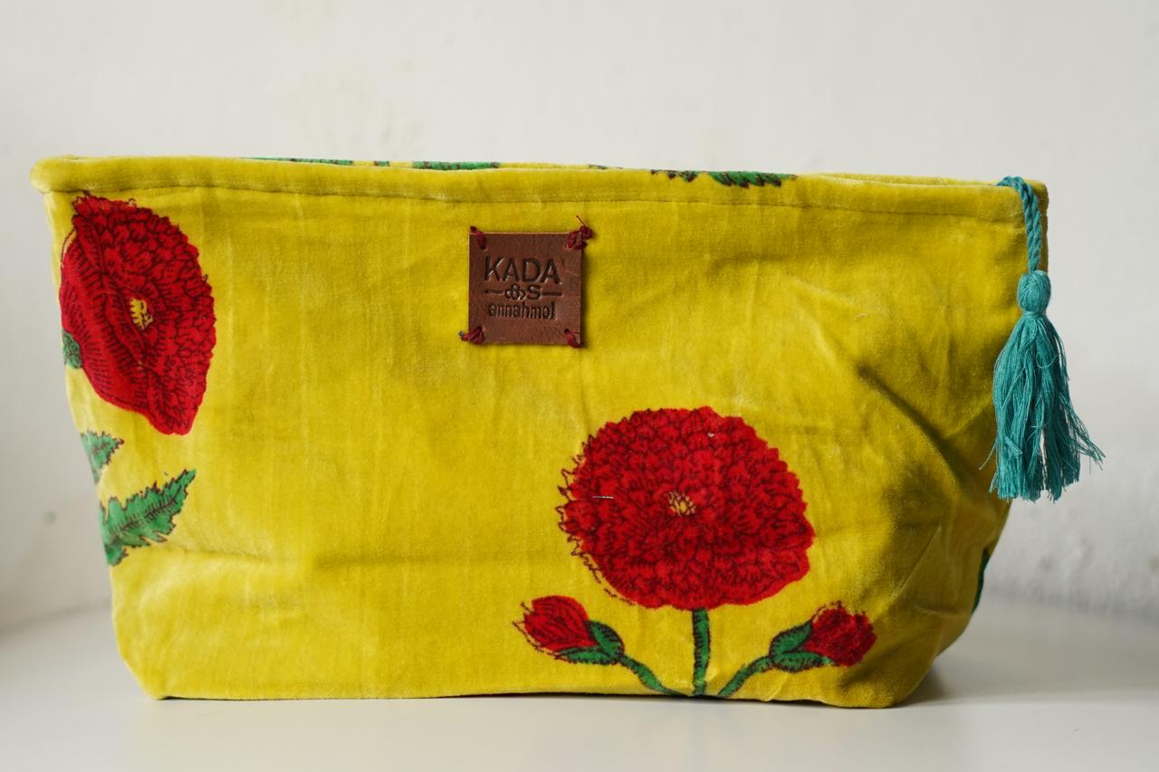 Vana Velvet Cosmetic Bag