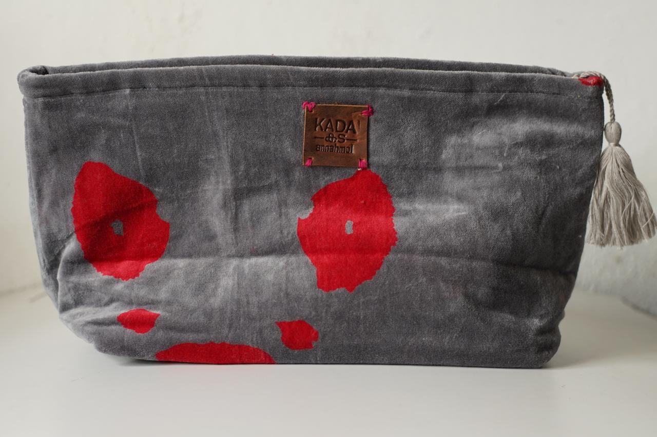 Vana Velvet Cosmetic Bag
