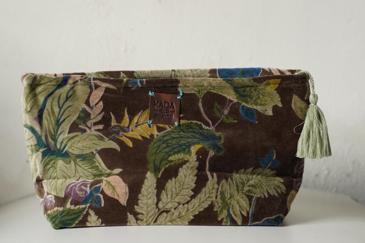 Vana Velvet Cosmetic Bag