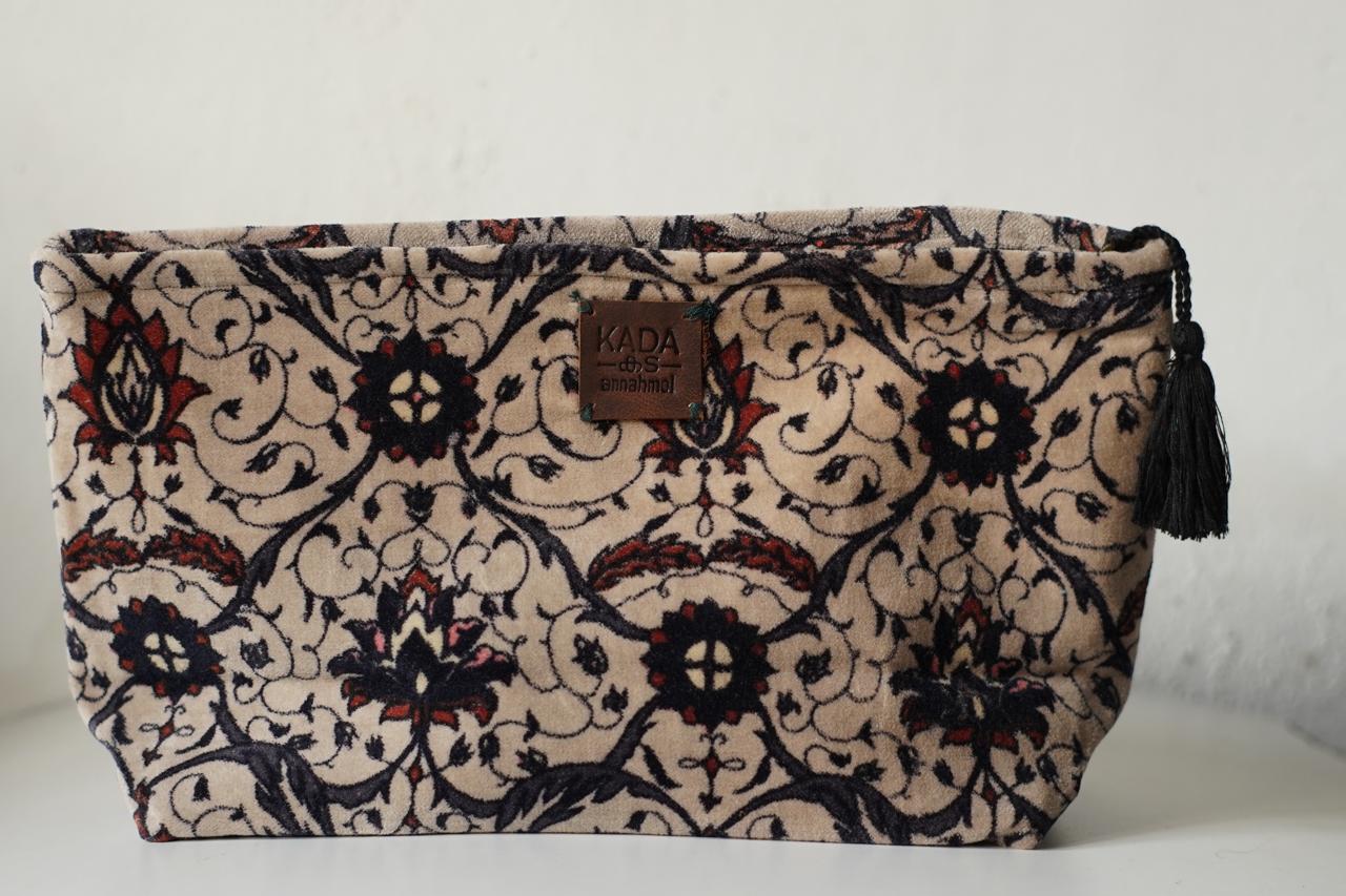 Vana Velvet Cosmetic Bag