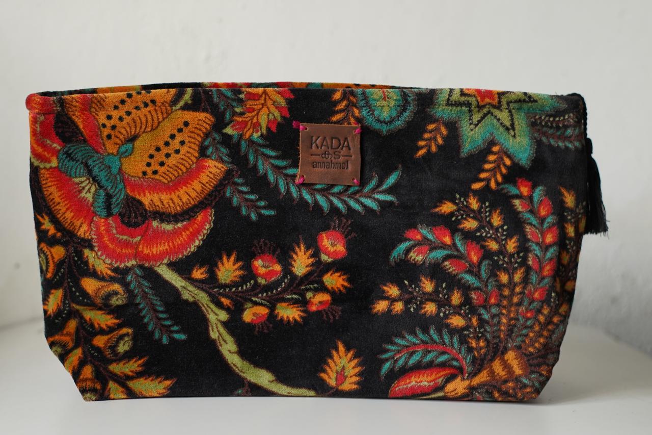 Vana Velvet Cosmetic Bag