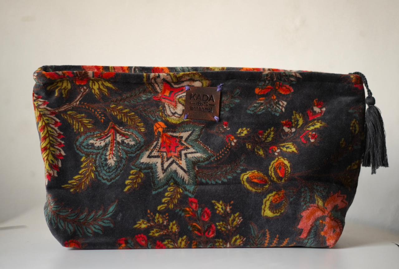 Vana Velvet Cosmetic Bag