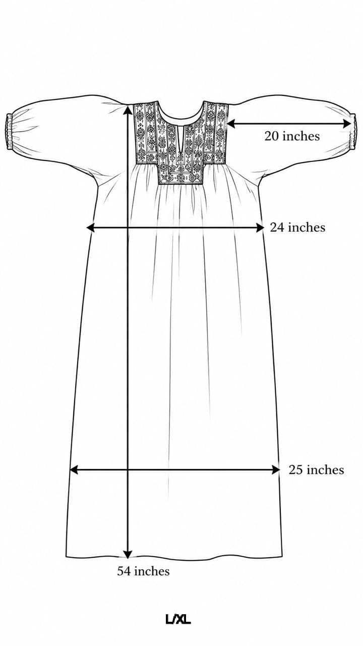 Vintage Yoke Linen Dress – One of a Kind